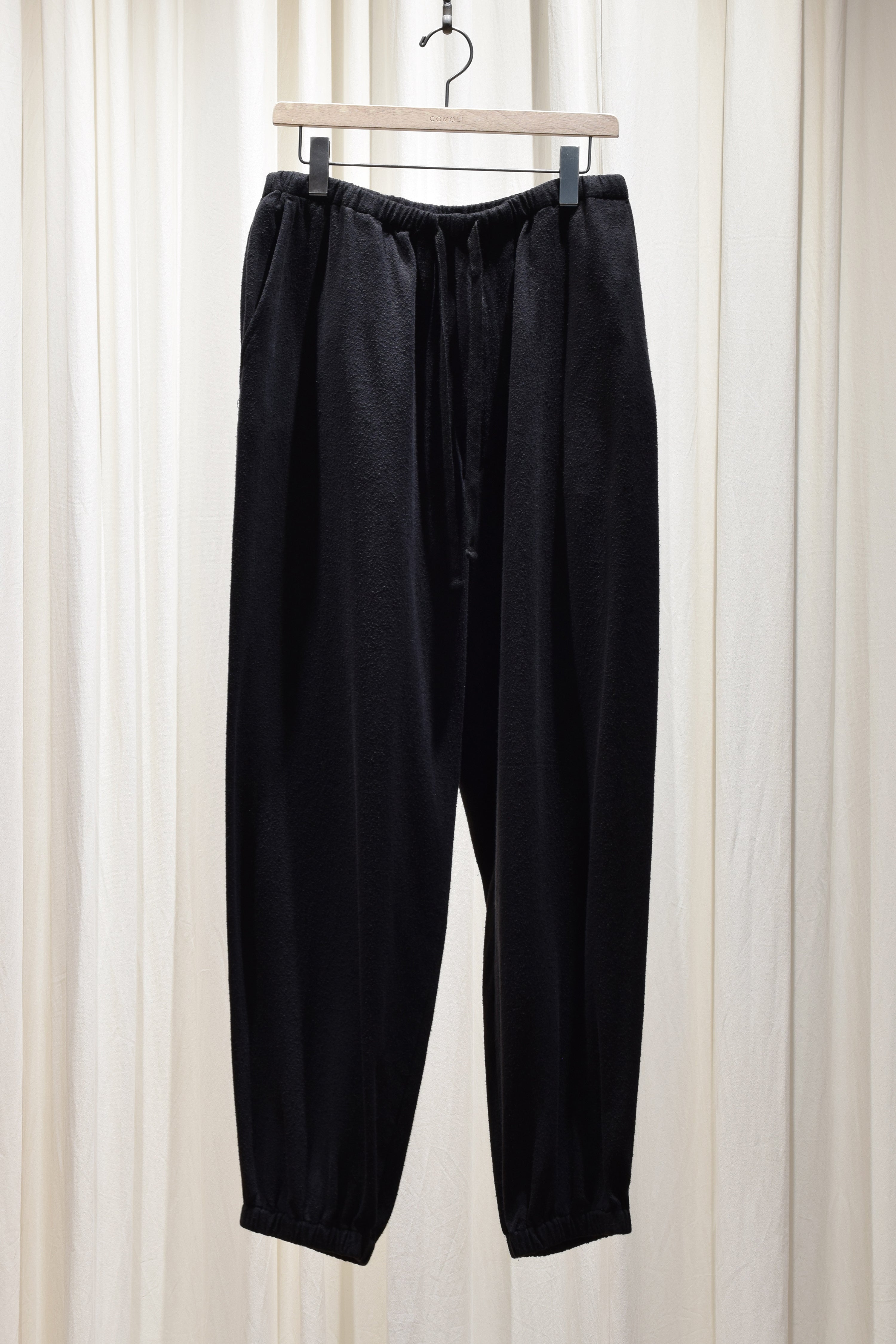 comoli シルクネップドロスト COMOLI (コモリ) シルクネップ ドローストリングパンツ