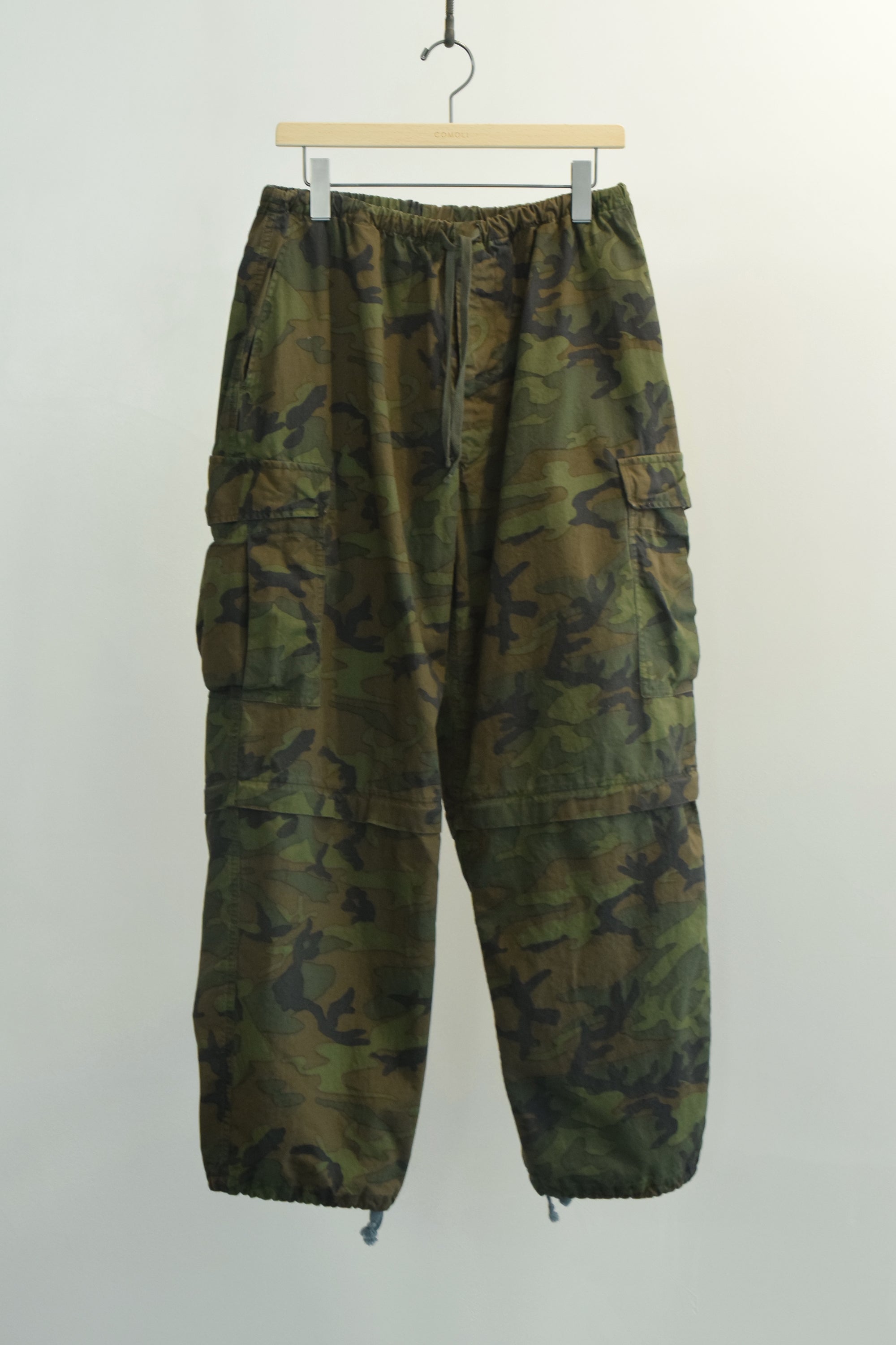 新品 COMOLI 26ss CAMO CONVERTIBLE 6P PANTS COMOLI 