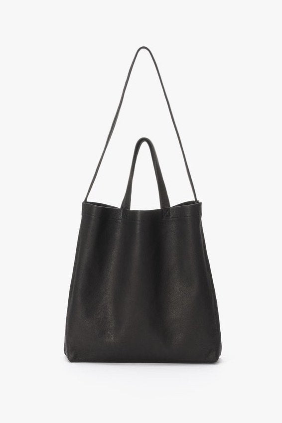 【Aeta】DA53 DOUBLE FACED SHOULDER TOTE：M Aeta | DA53 DOUBLE FACED SHOULDER TOTE : M（black）