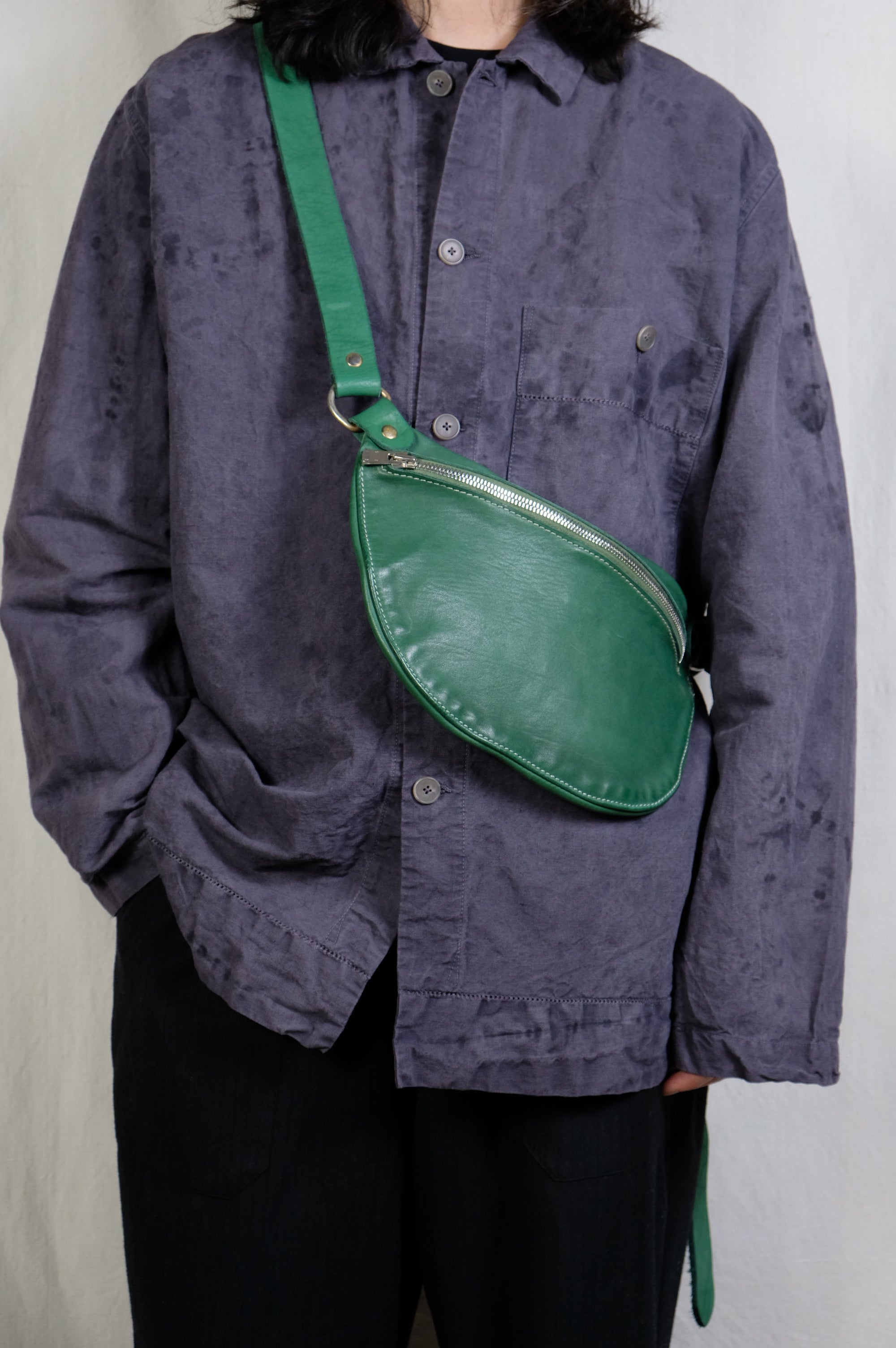 Guidi Q100 Belt Bag Soft Horse Full Grain Black | Cultizm