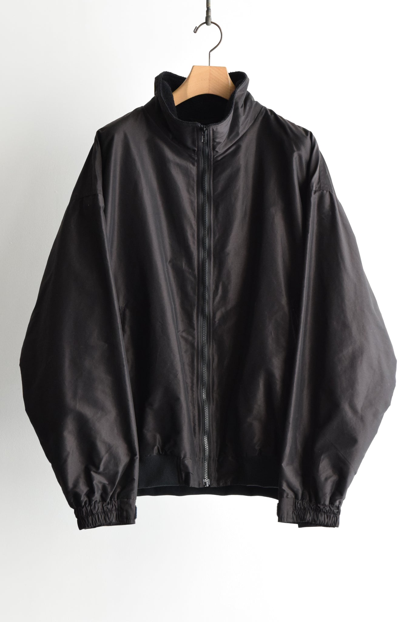 COMOLI "Cotton Silk Track Jacket / BROWN"