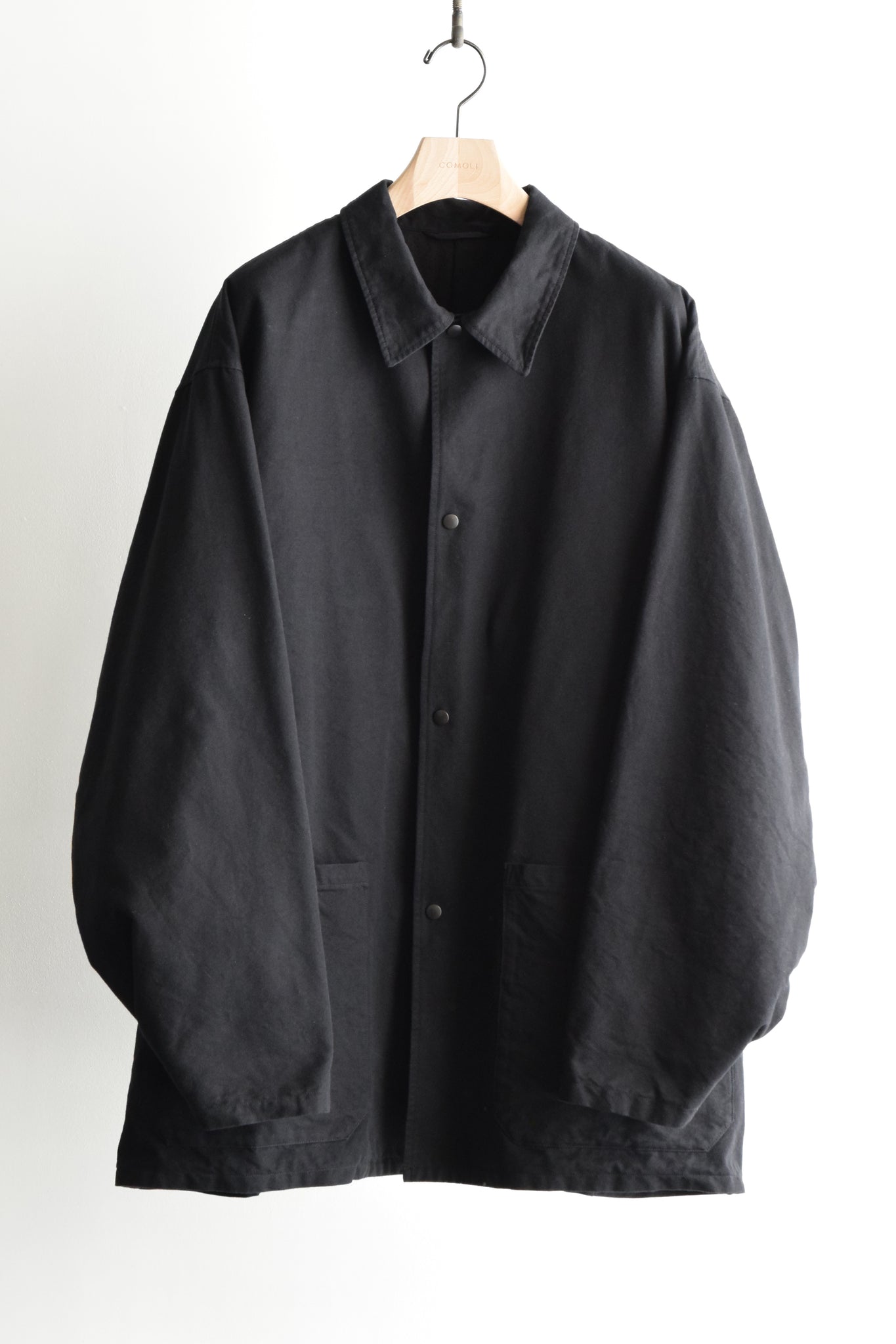 COMOLI "Postwork Twill Jacket/Black"