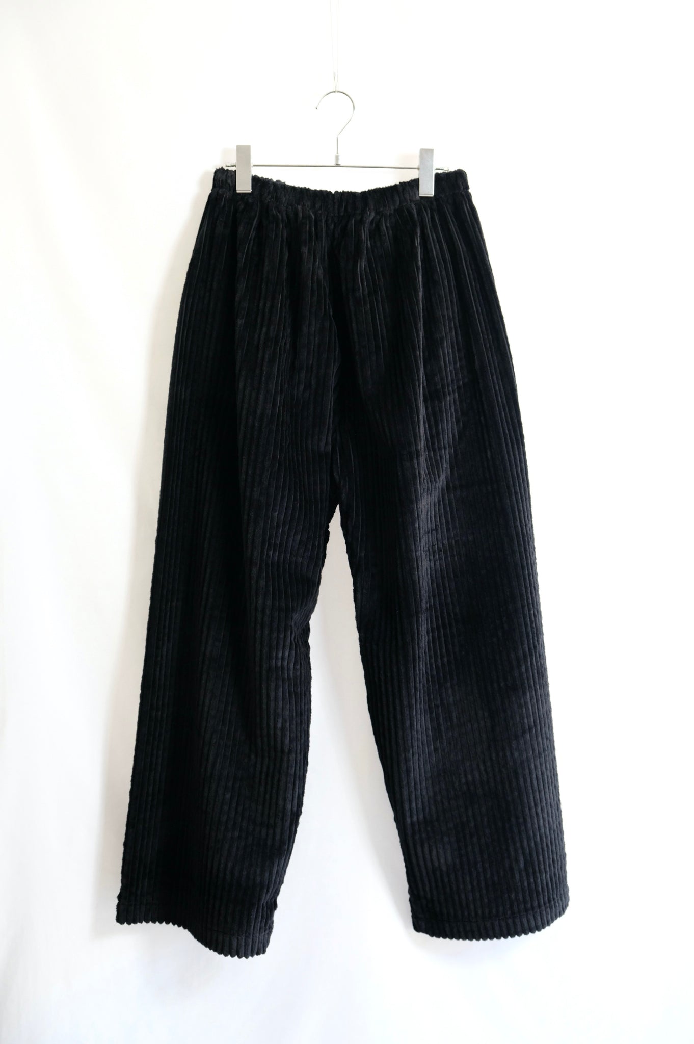 Gabriela Coll Garments "NO.287 CORDUROY FLAP POCKET TROUSERS(MEN'S) / BLACK"