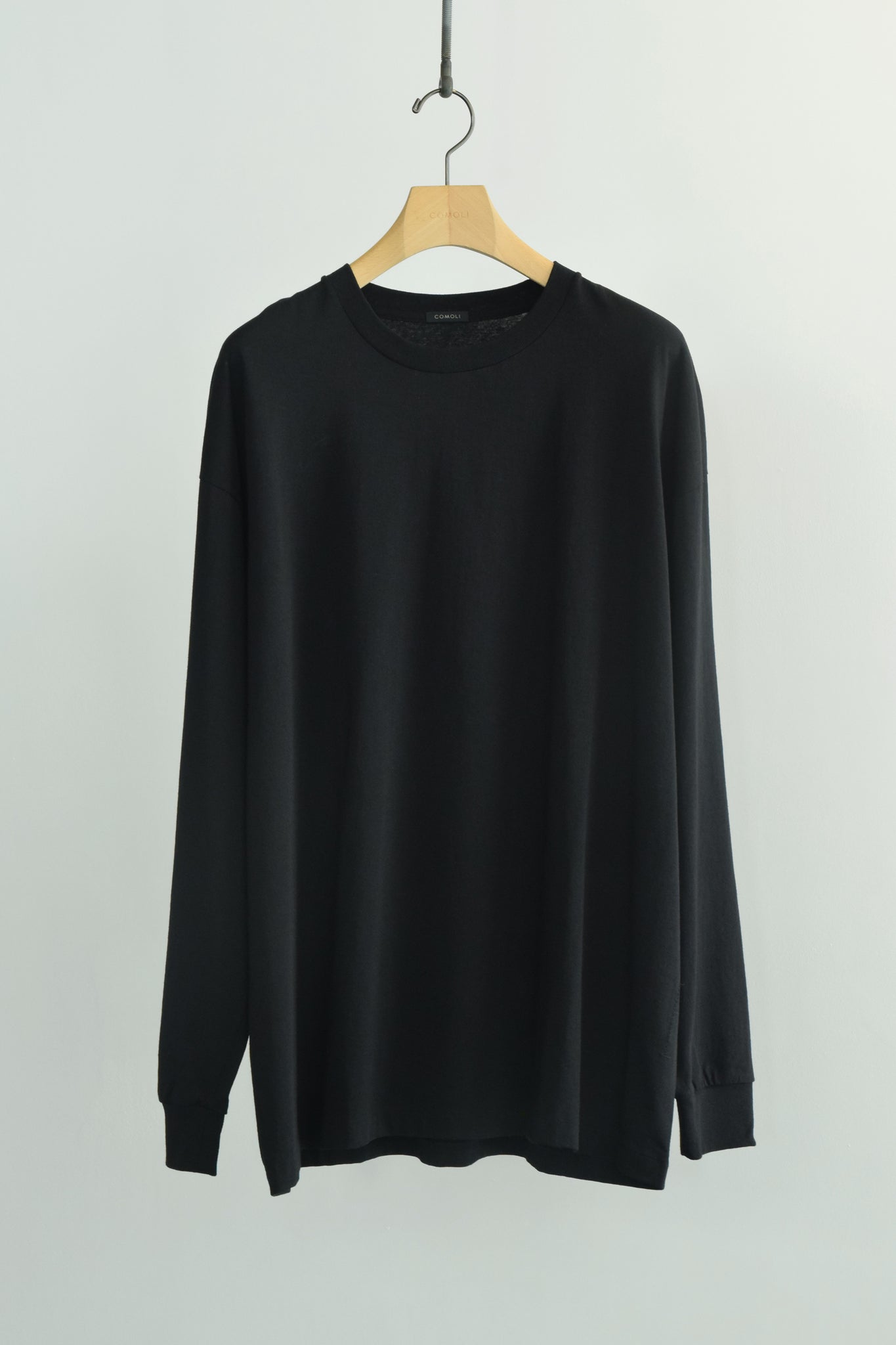 COMOLI 25AW コットンジャージ 長袖Tシャツ　3 COMOLI (コモリ) コットンジャージ 長袖Tシャツ