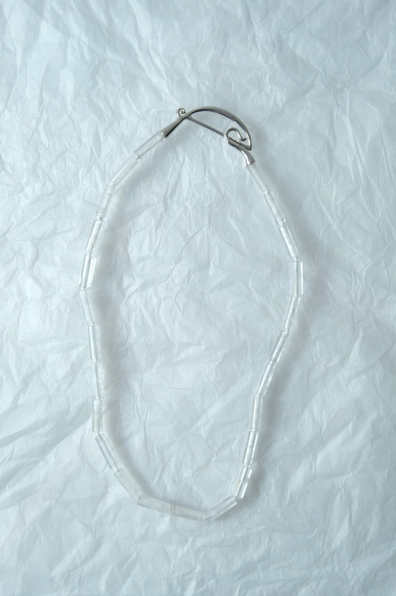 R.ALAGAN "FUBULA STONE COLLAR / TUBE QUARTZ (LIMITED ITEM)"