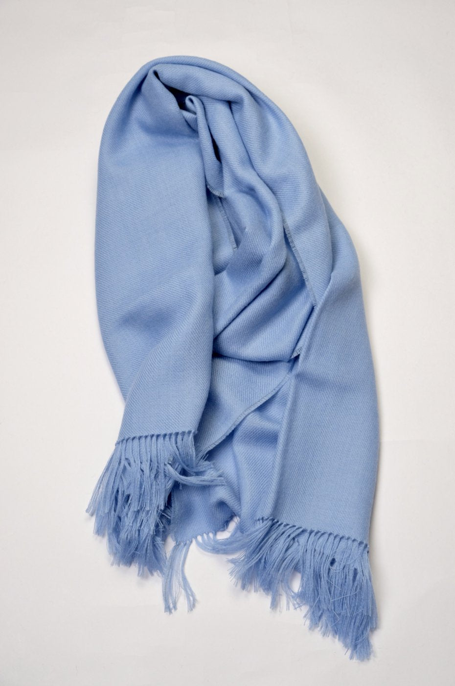 THE INOUE BROTHERS... "NON BRUSHED LARGE STOLE / BABY BLUE"