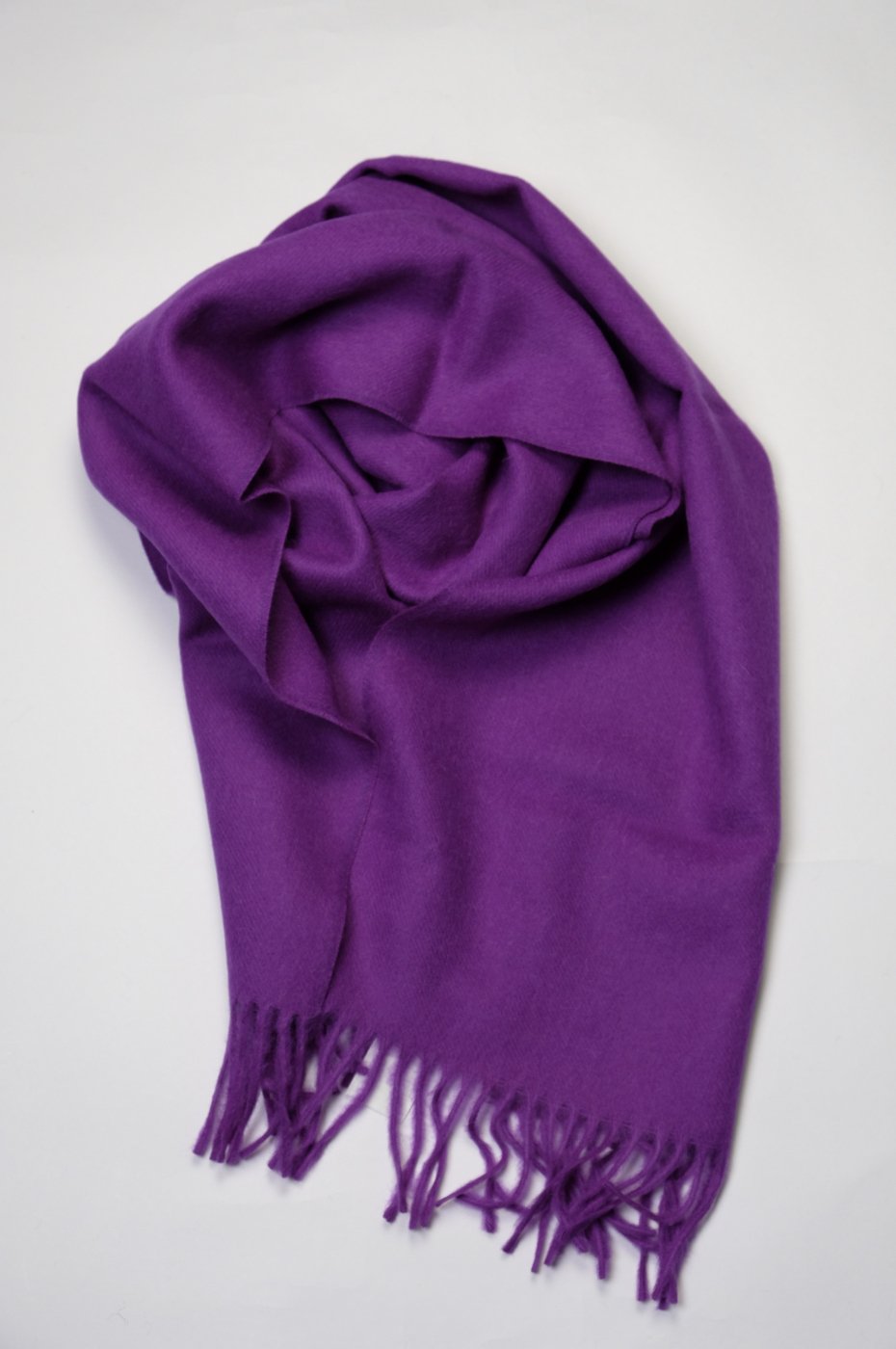 THE INOUE BROTHERS..."BRUSHED SCARF / PURPLE"
