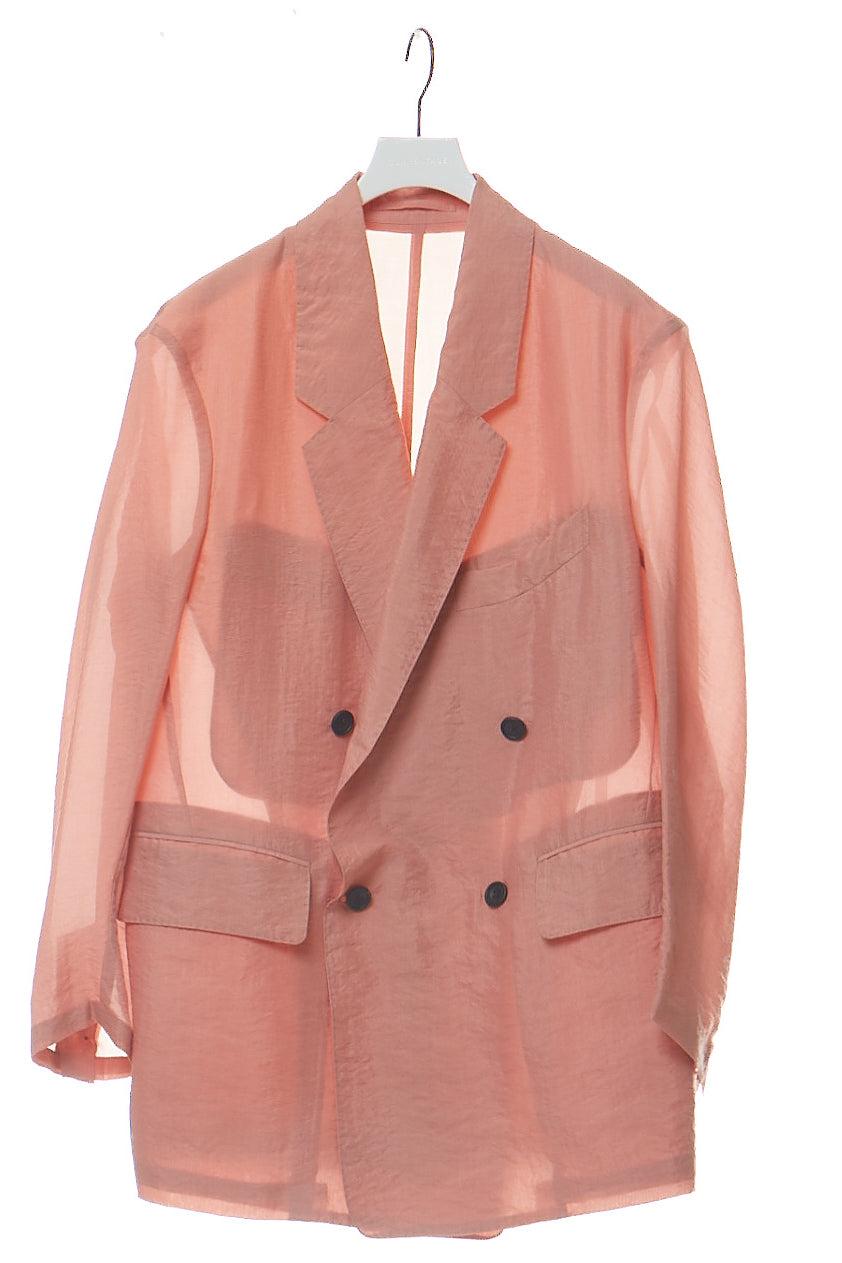 CURRENTAGE "DOUBLE JACKET / PINK"