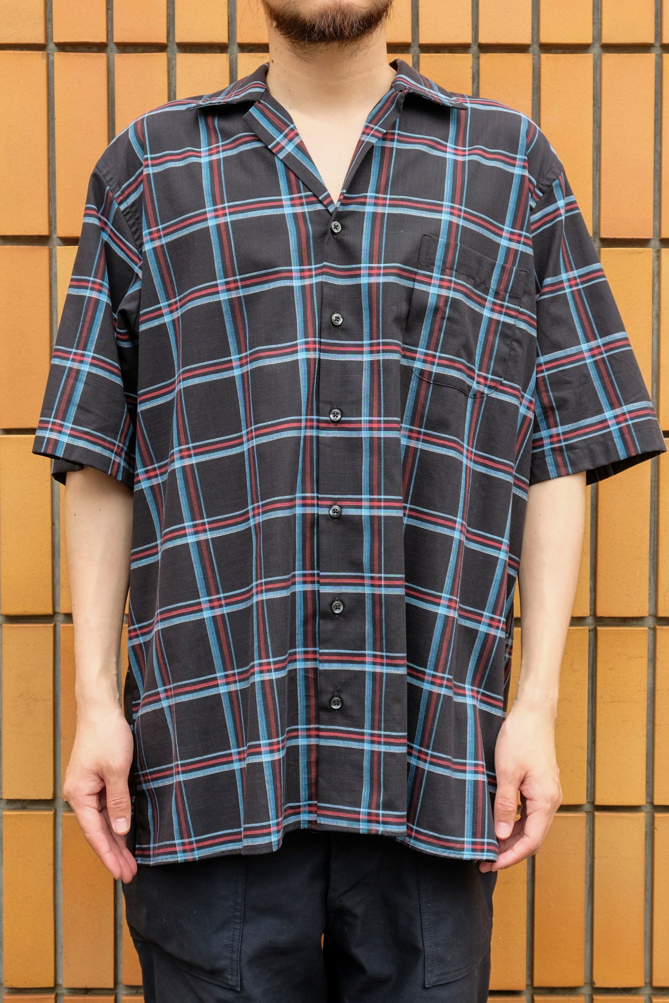 INDIVIDUALIZED SHIRTS "【LOCALERS EXCLUSIVE】SUMMER PLAID SHORT SLEEVE SHIRT"