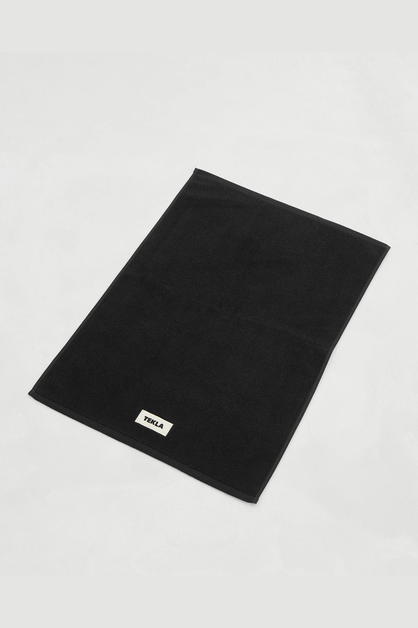 TEKLA "BATH MAT / BLACK"