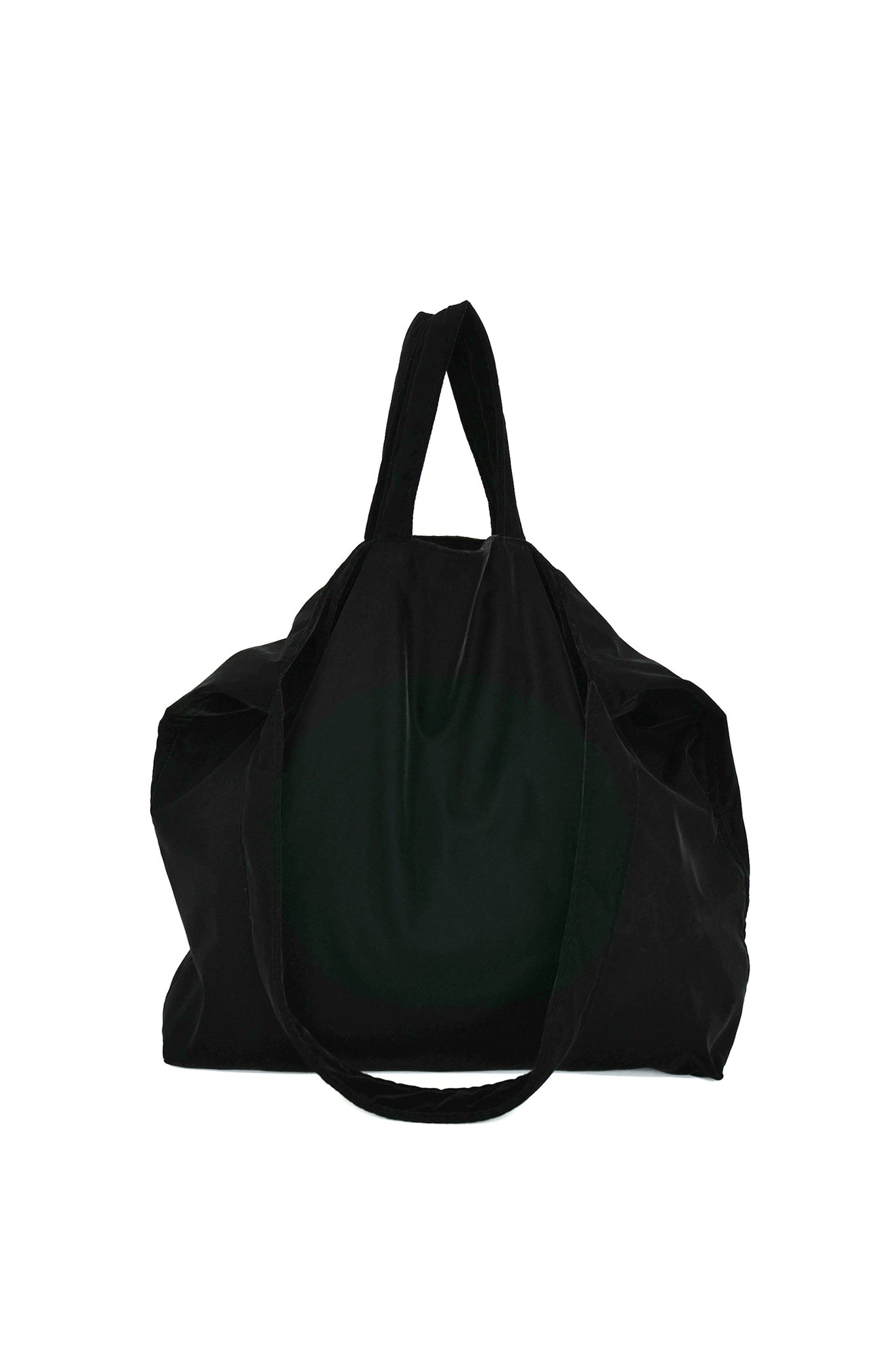 Aeta "VL03-VELVET SHOULDER TOTE : L / BLACK"