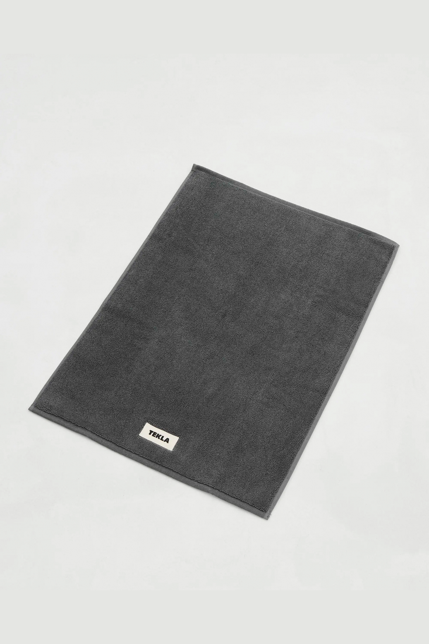 TEKLA "BATH MAT / CHARCOAL GREY"