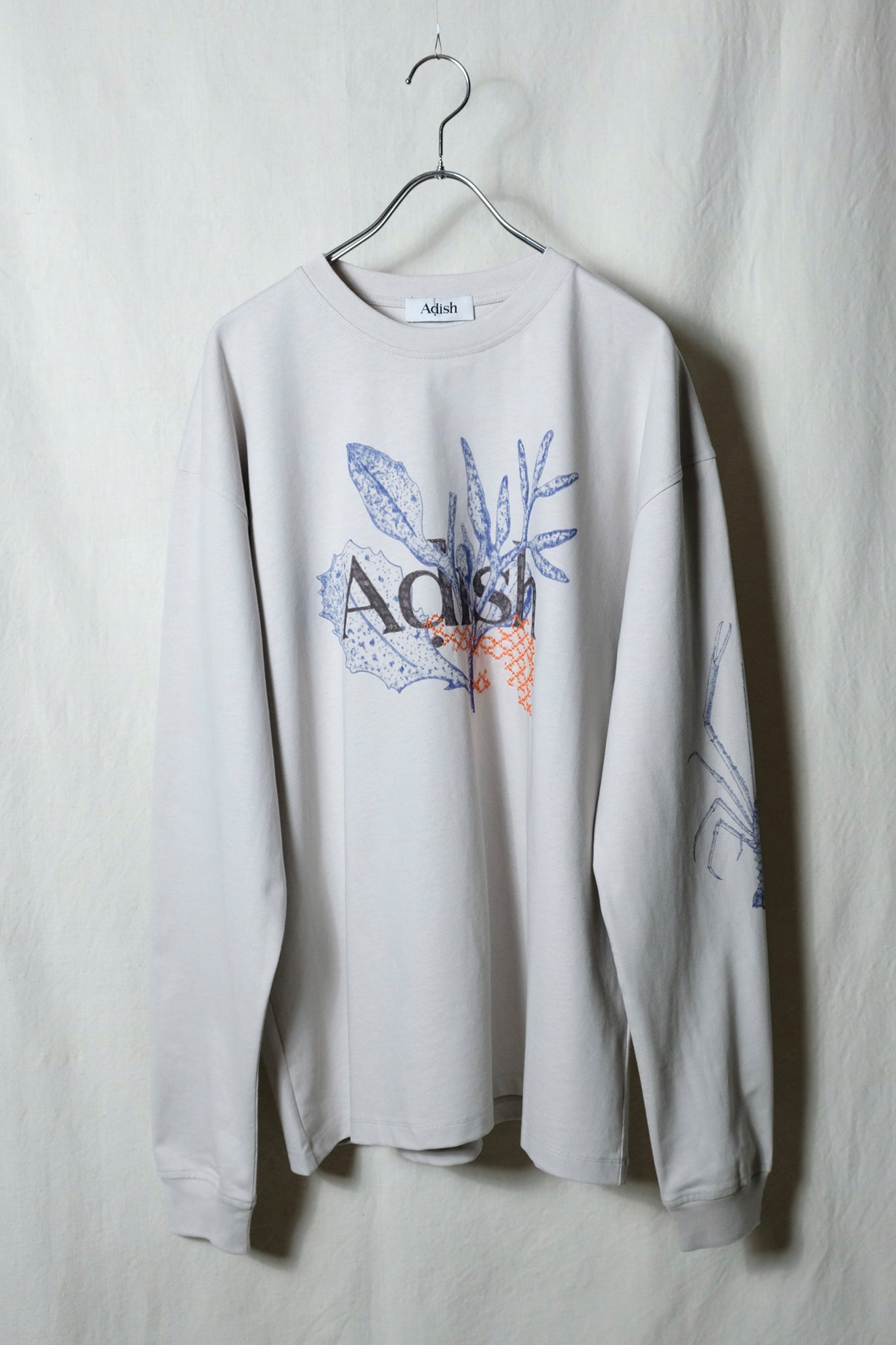 ADISH BY SMALL TALK "JERSEY LONG SLEEVE/OFF WHITE"