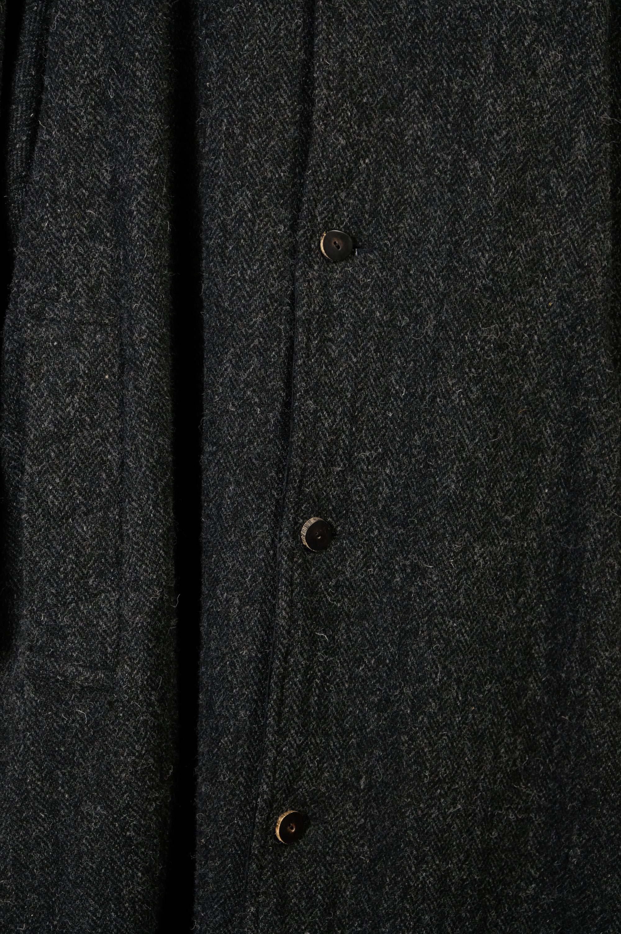 CHEZ VIDALENC ボビコート ハリスツイード ブラウン　サイズ2 CHEZ VIDALENC - COAT BOBI / HARRIS TWEED (FRIDAY) | Brownie