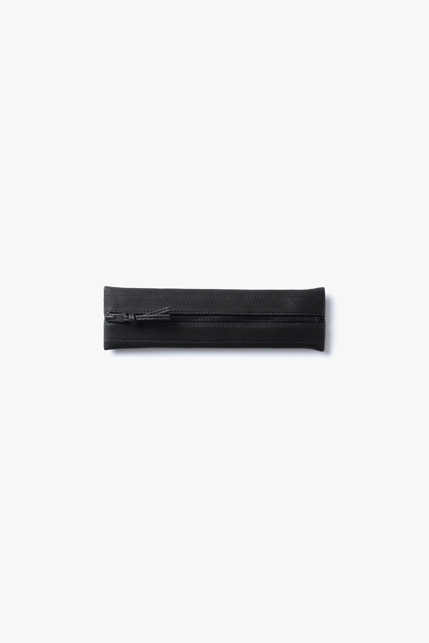 Aeta "DA91  DOUBLE FACED ZIPPER PEN CASE : S / BLACK"