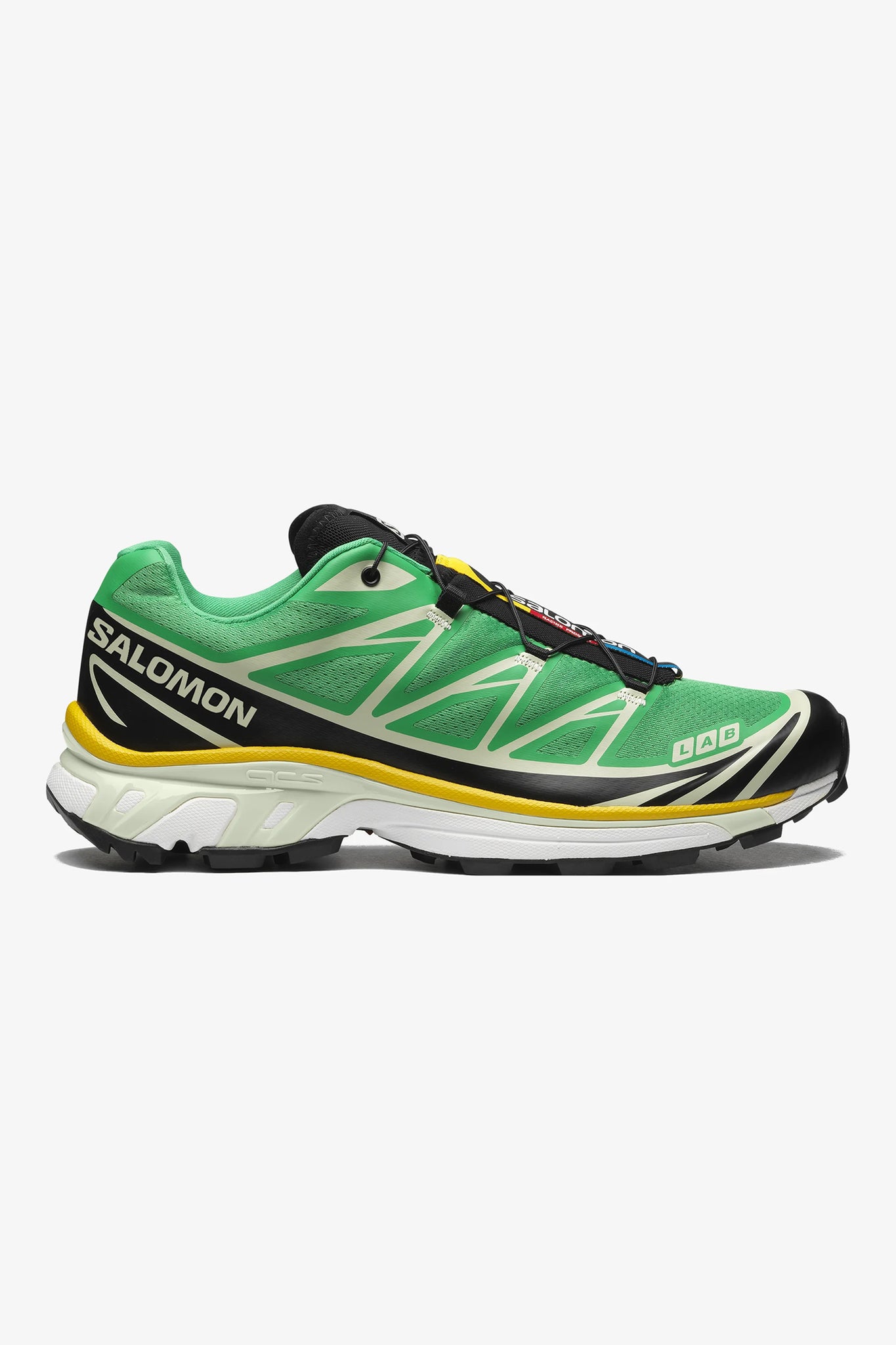 SALOMON "XT-6 (Bright Green/Black/Sulfur)"