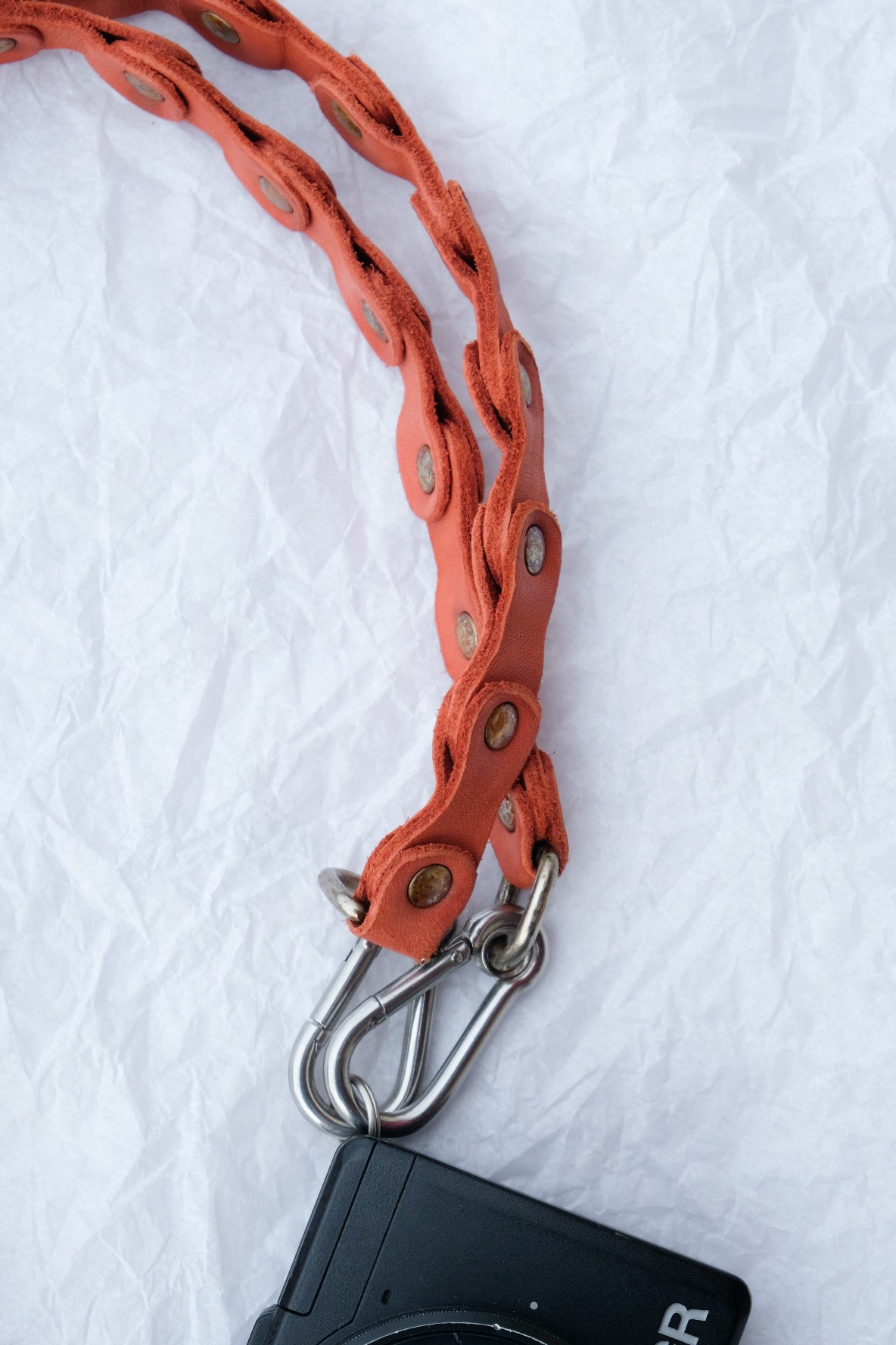 GUIDI LEATHER CAMERA STRAP レザーストラップ GUIDI LEATHER CAMERA STRAP -BLACK