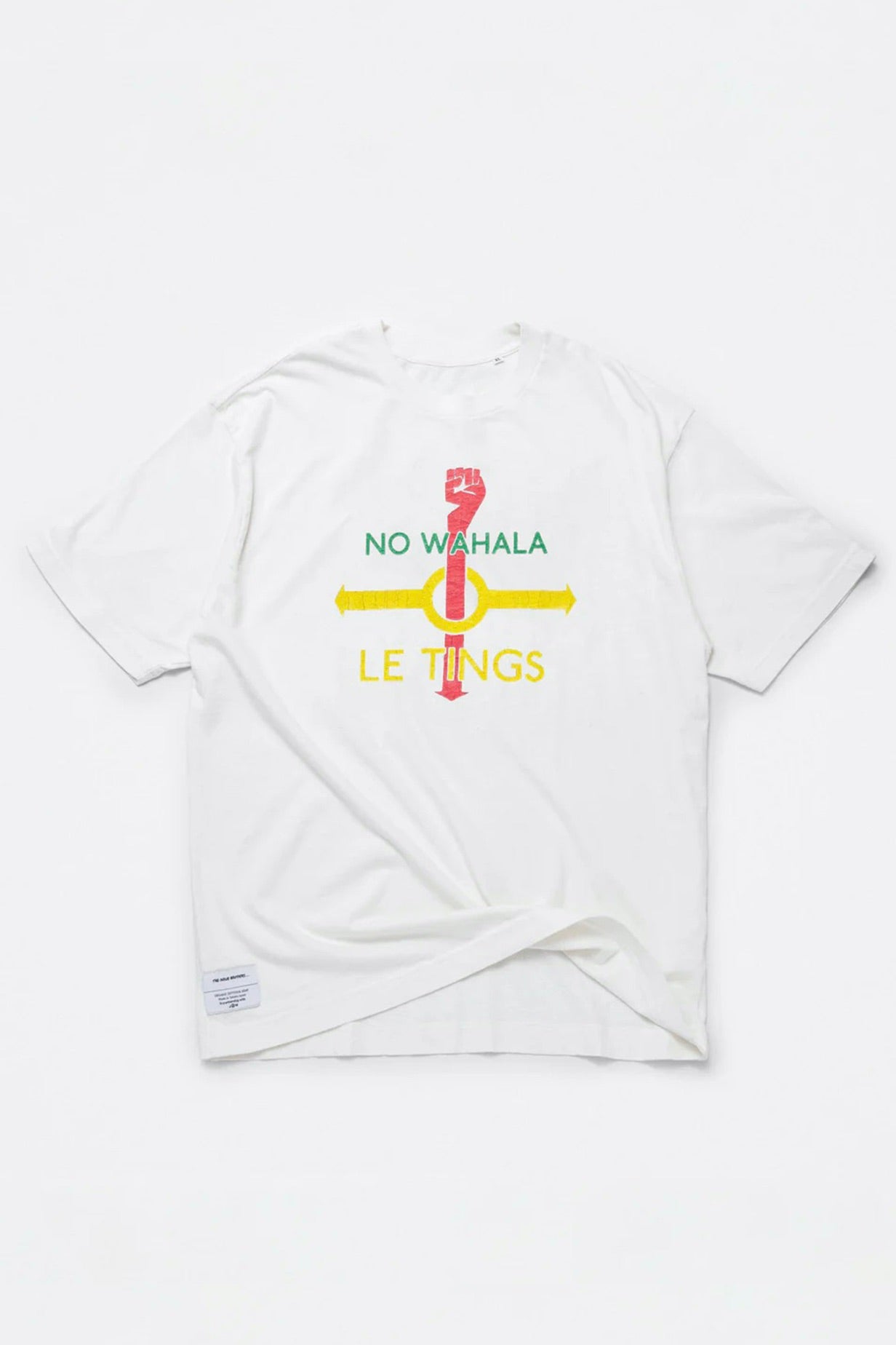 THE INOUE BROTHERS... "LE TING "No Wahara" T-SHIRT / WHITE"