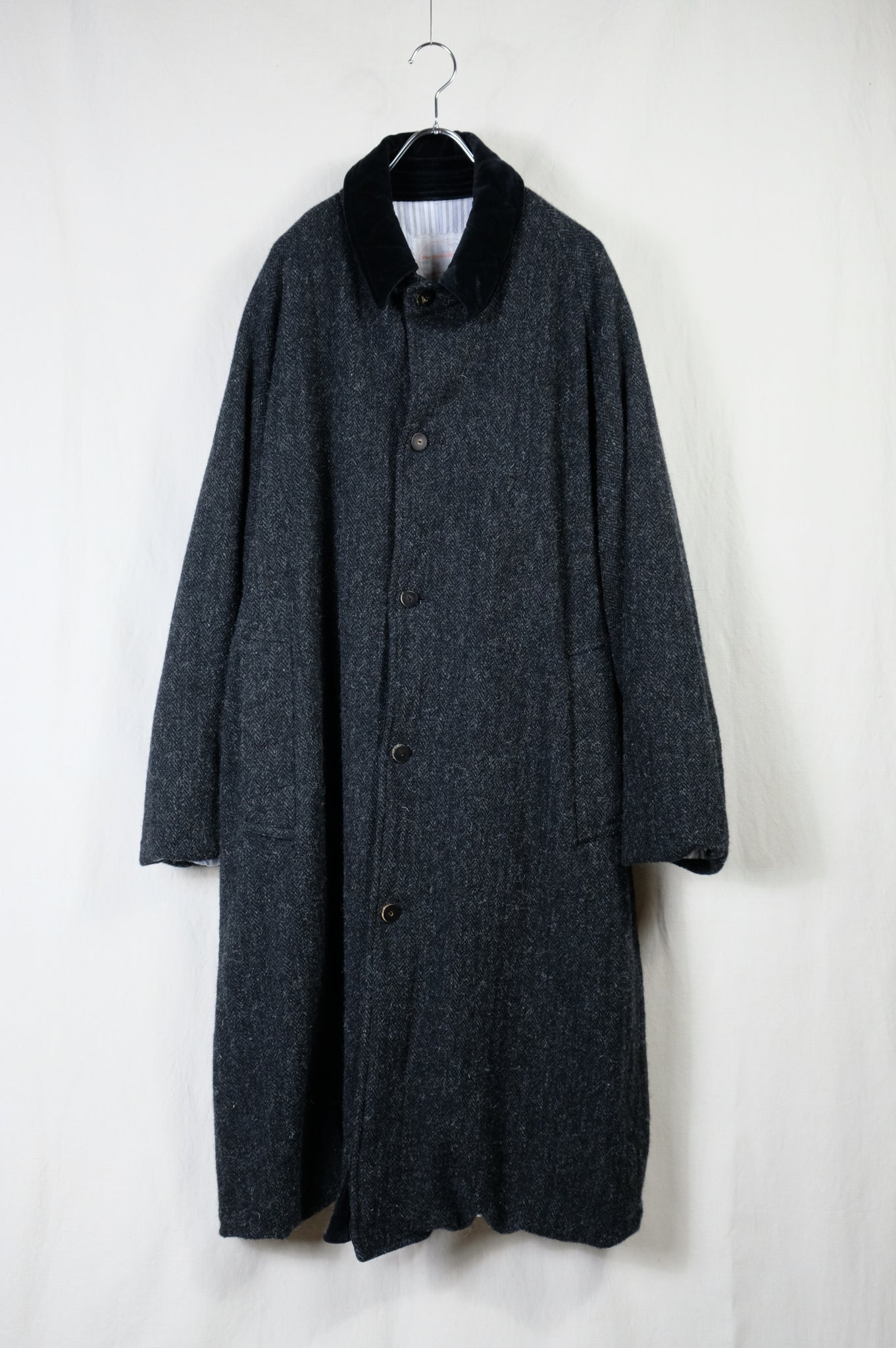 Chez VIDALENC "Coat Bobi /  Harris Tweed"