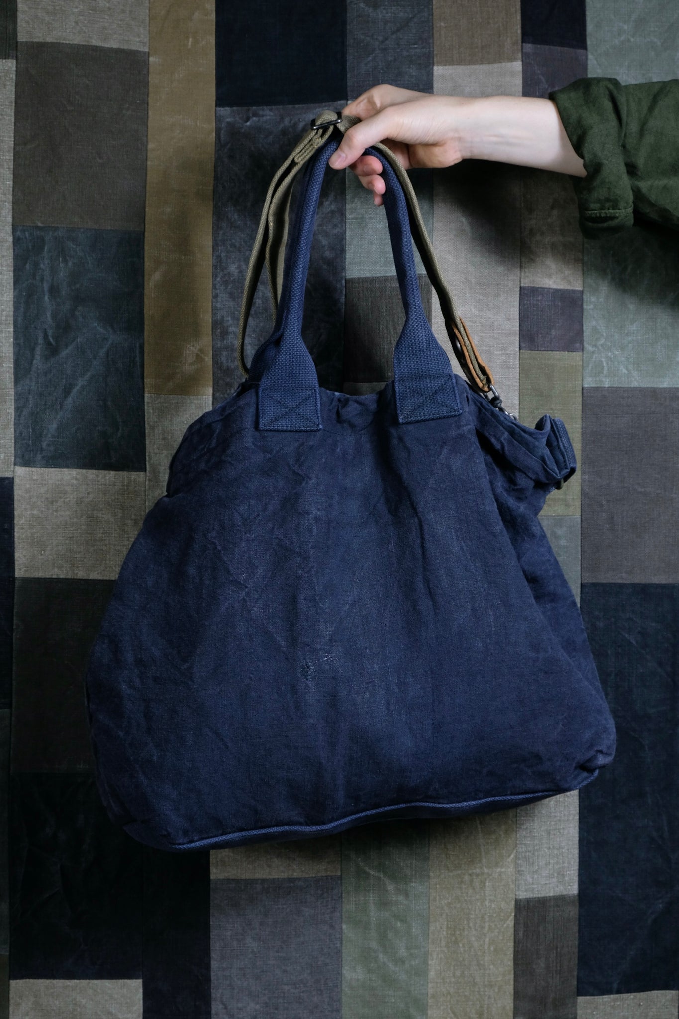 YVES ANDRIEUX "TOTE WITH LINING"