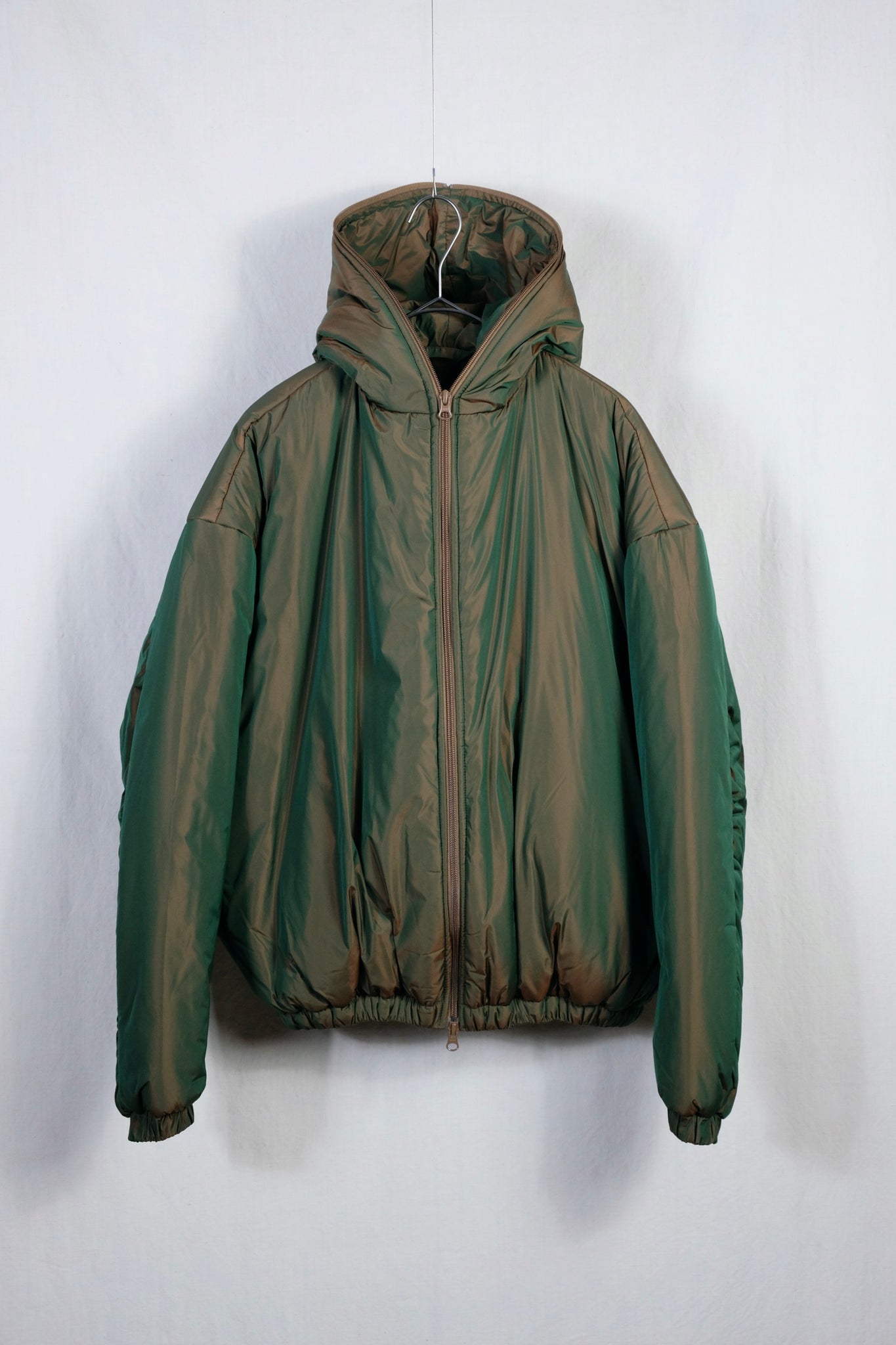 Gabriela Coll Garments "NO.229 LIMONTA PUFFER HOODED JACKET/COPPER"