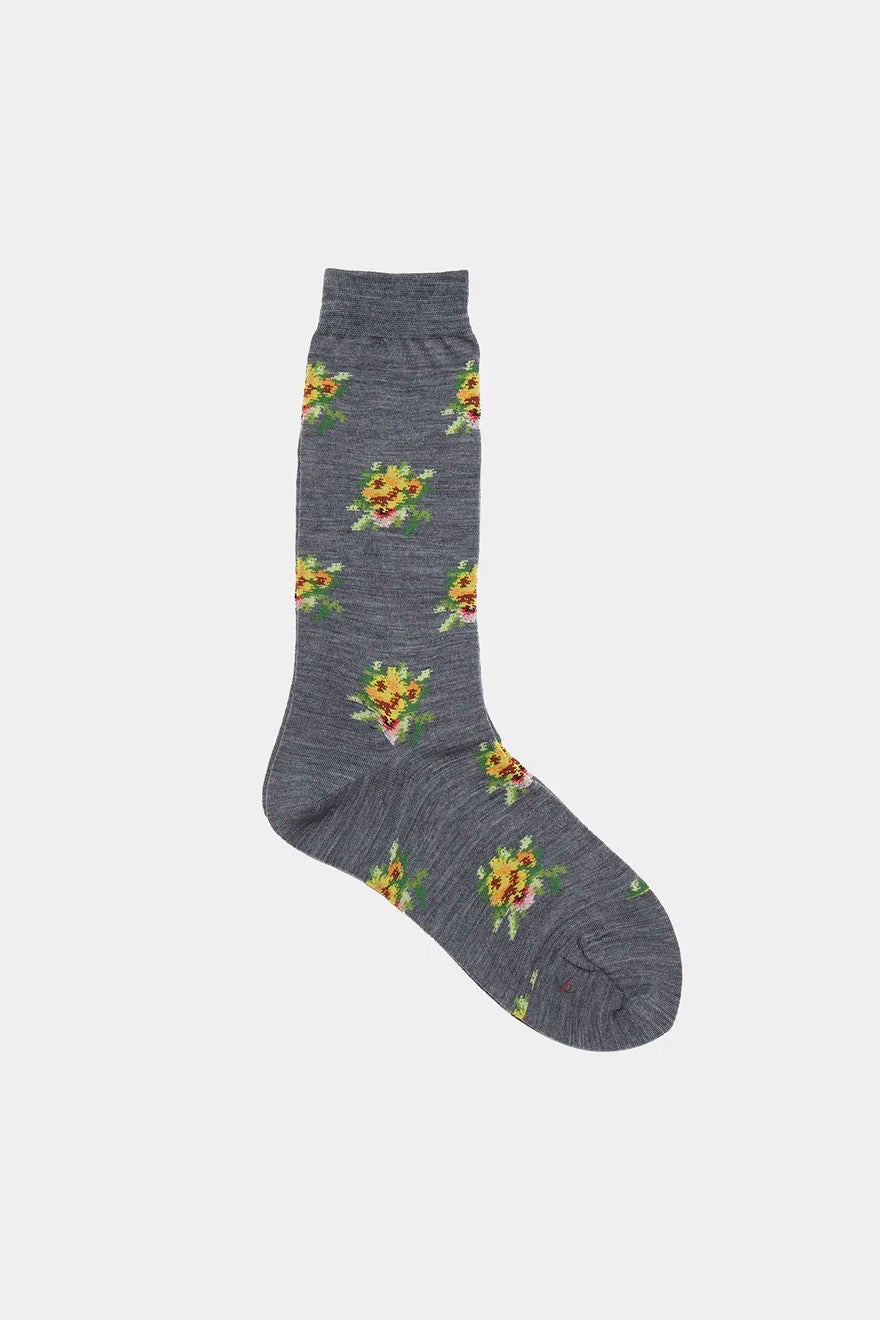 babaco "ROSE SOCKS / CHARCOAL"