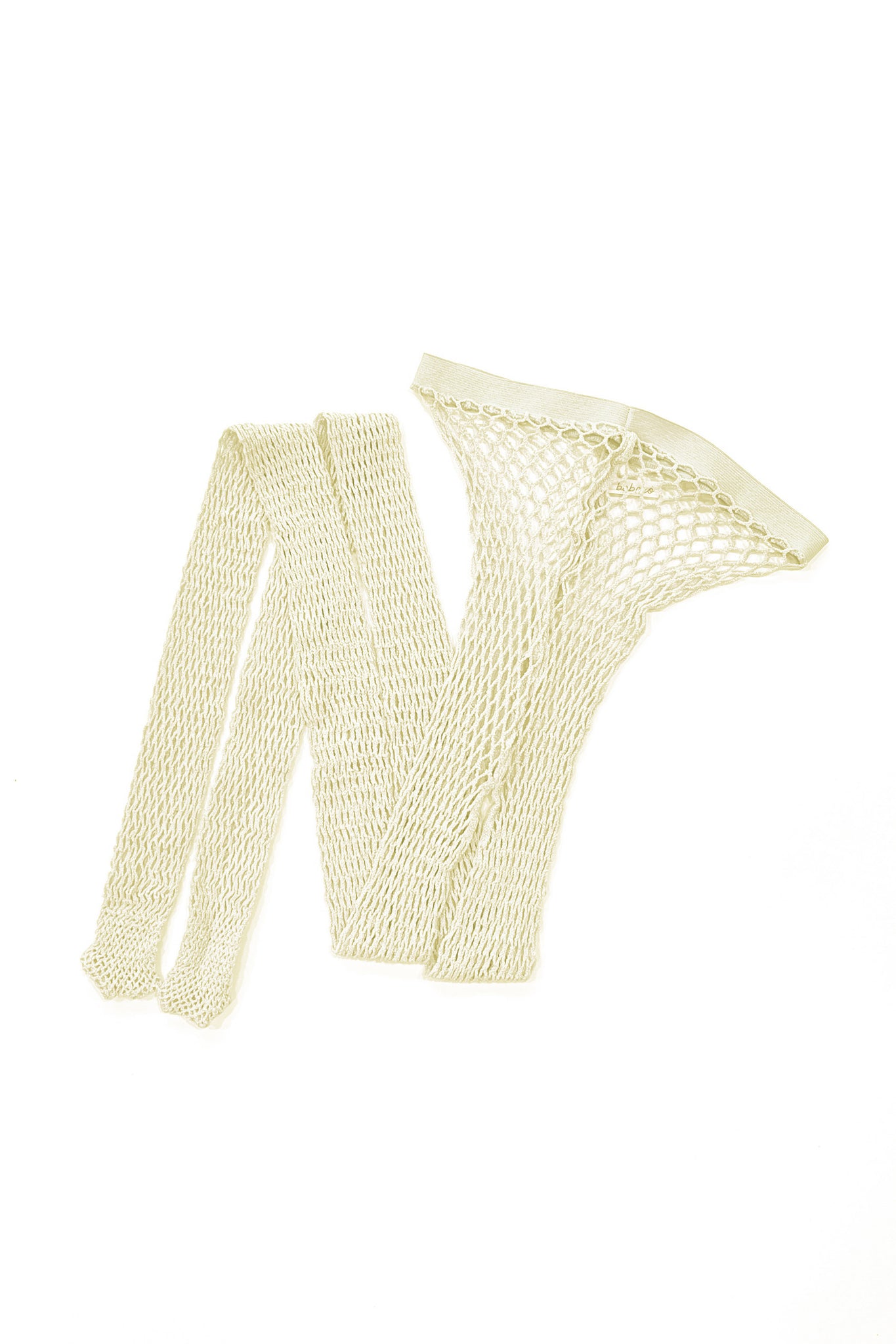 babaco "FISHNET TIGHTS(IVORY)"
