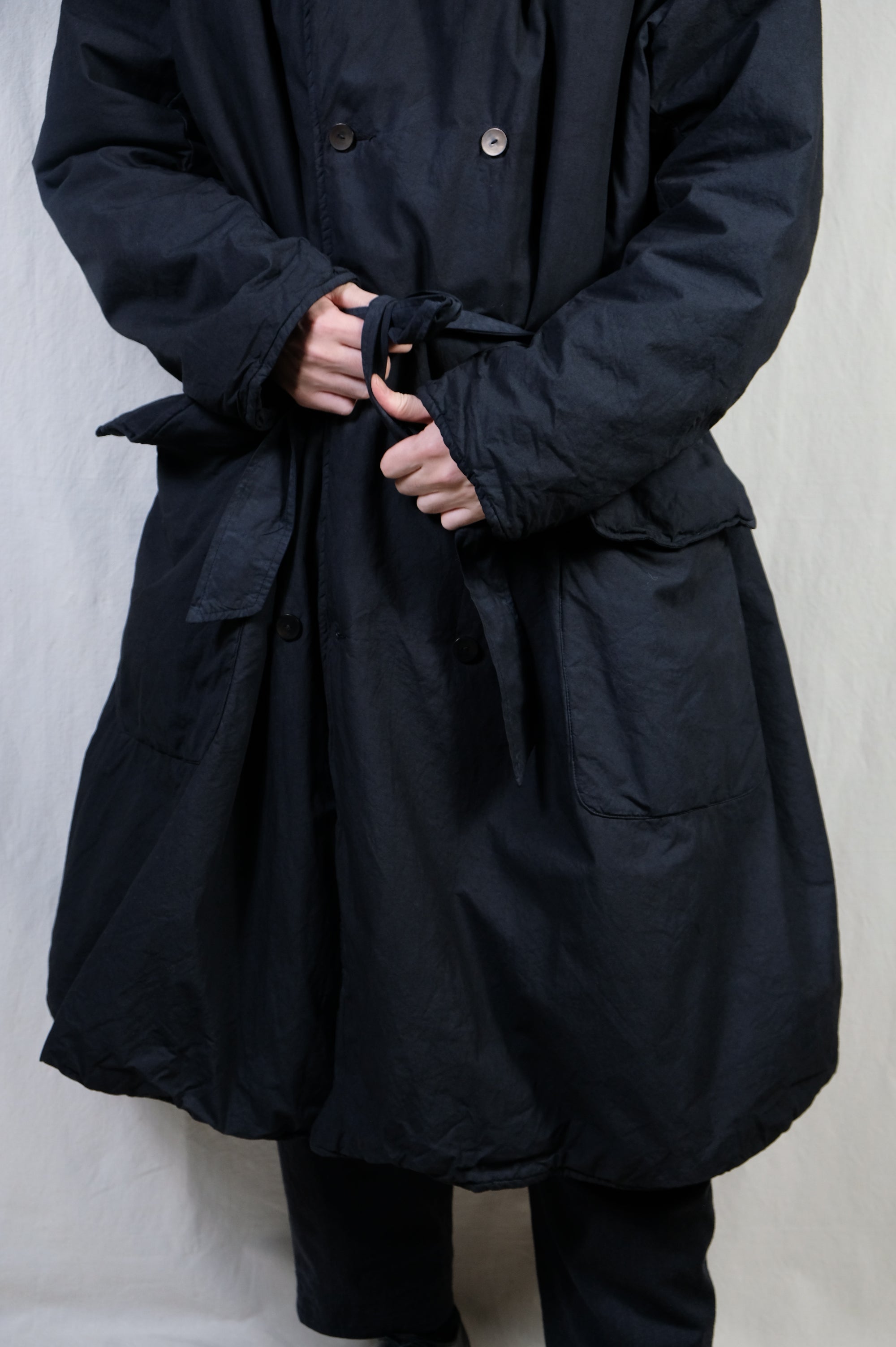 Chez VIDALENC●コットンロングコート3ジャーナルluxe購入 Chez VIDALENC 