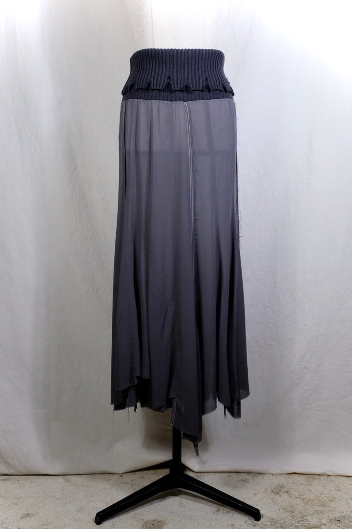 CURRENTAGE"COMBINATION LONG SKIRT"