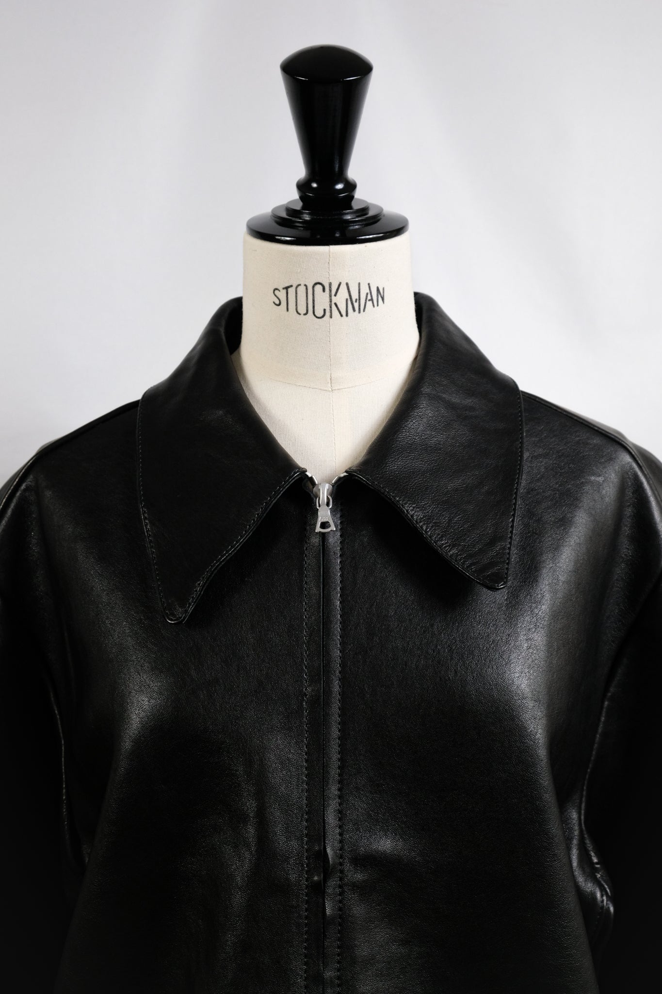 ジャケット・アウター GABRIELA COLL GARMENTS LEATHER JACKET Gabriela Coll Garments No. 285 Leather Pocket Jacket Black
