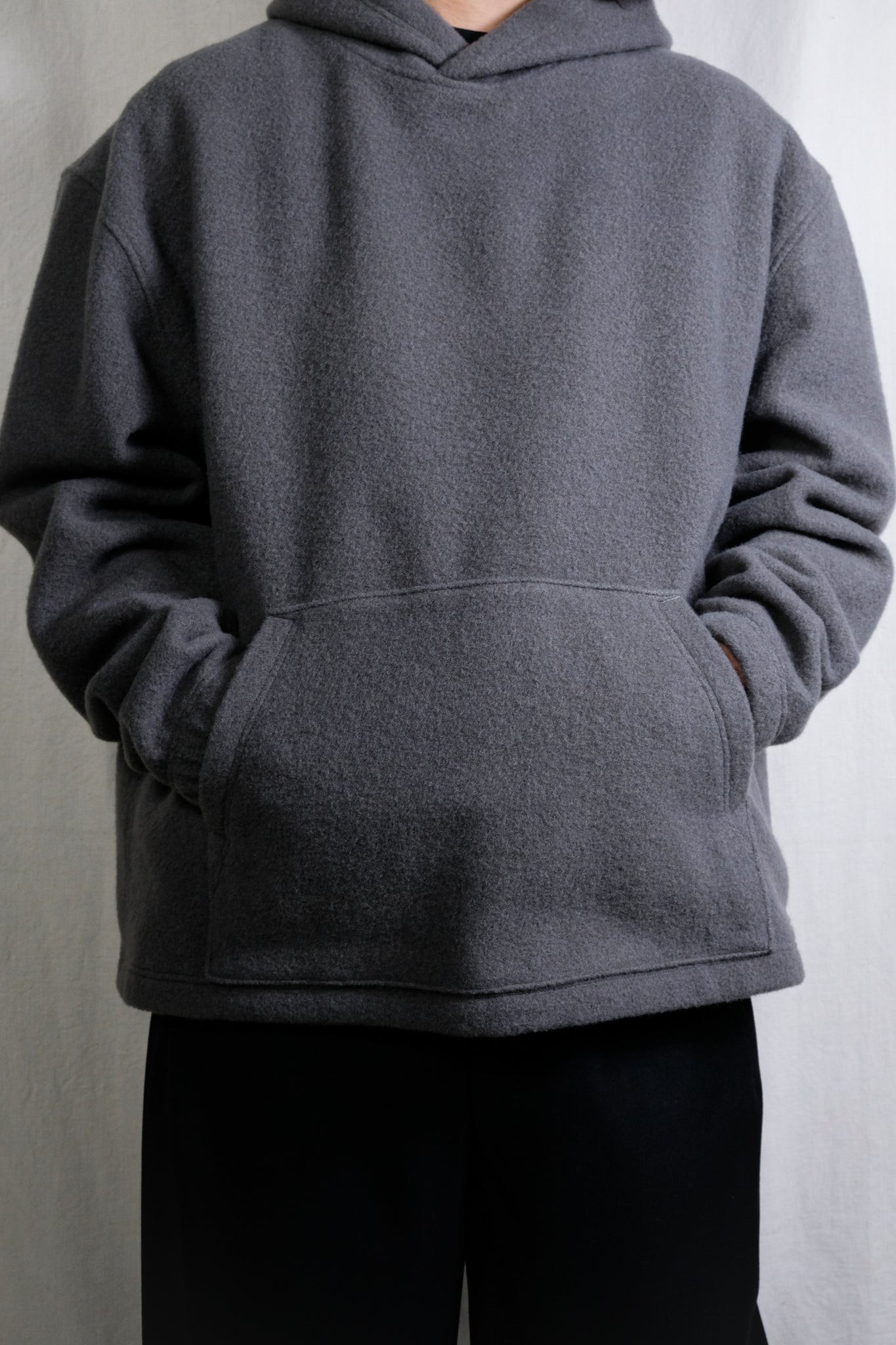 RIER "FLEECE HOODIE CASTELROCK"