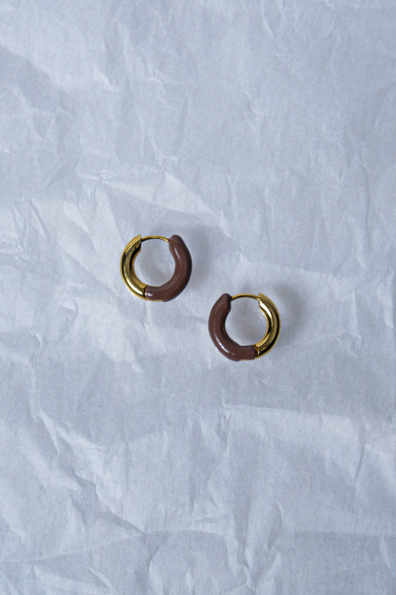 R.ALAGAN "TINY ALL ROUND HOOPS/GOLD"