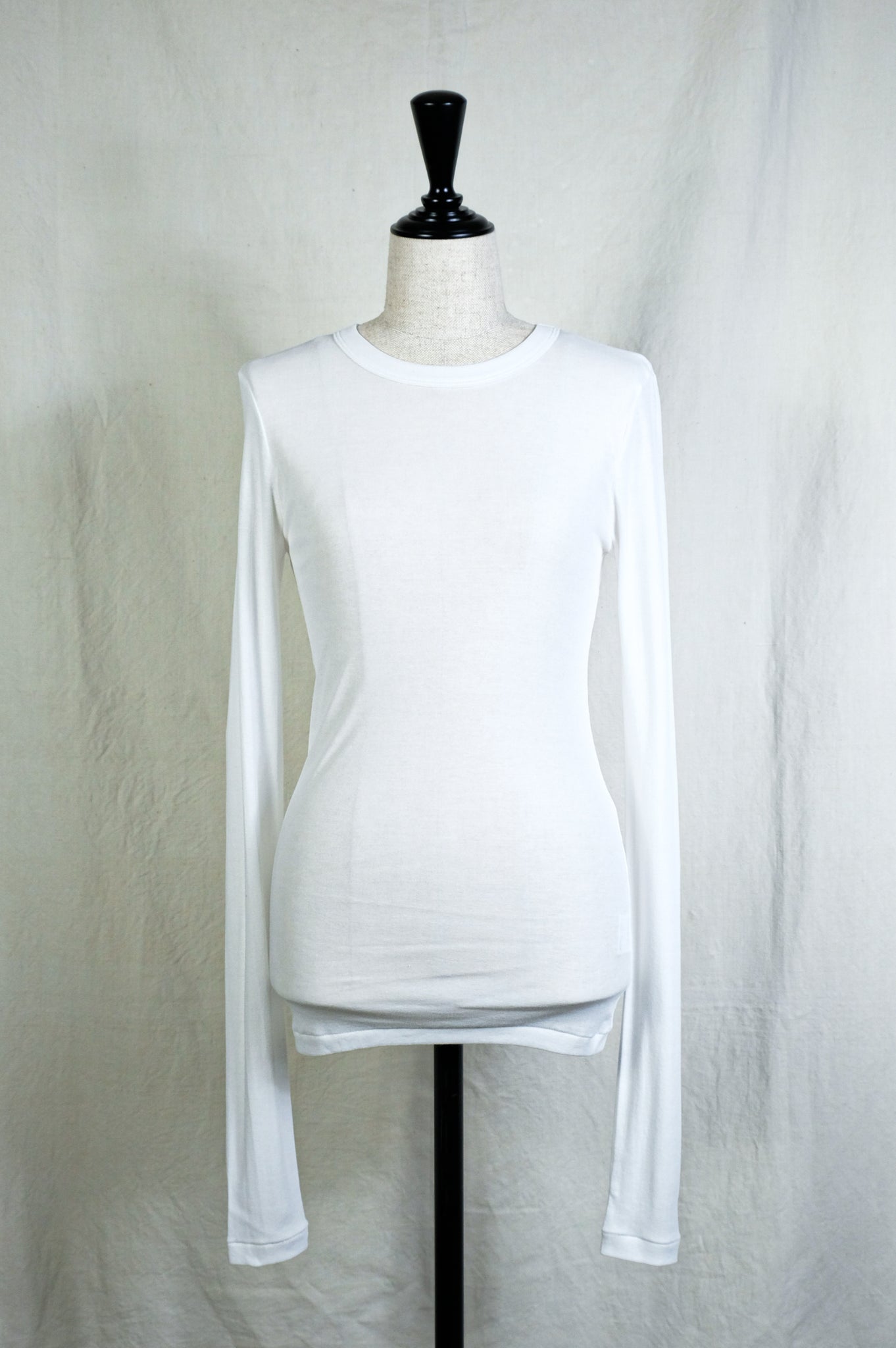 babaco "TWISTED FINE COTTON LONG T"