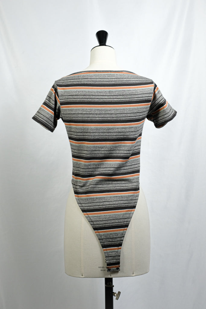 フミカウチダGrandrelle multi stripe bodysuit FUMIKA_UCHIDA 