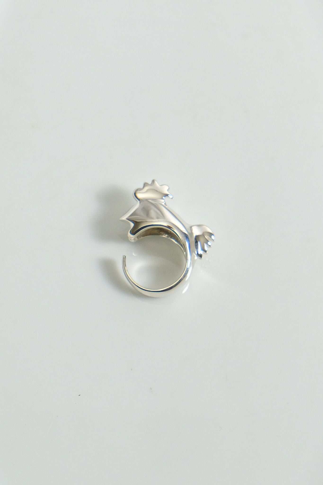 R.ALAGAN "ROOSTER RING / SILVER"