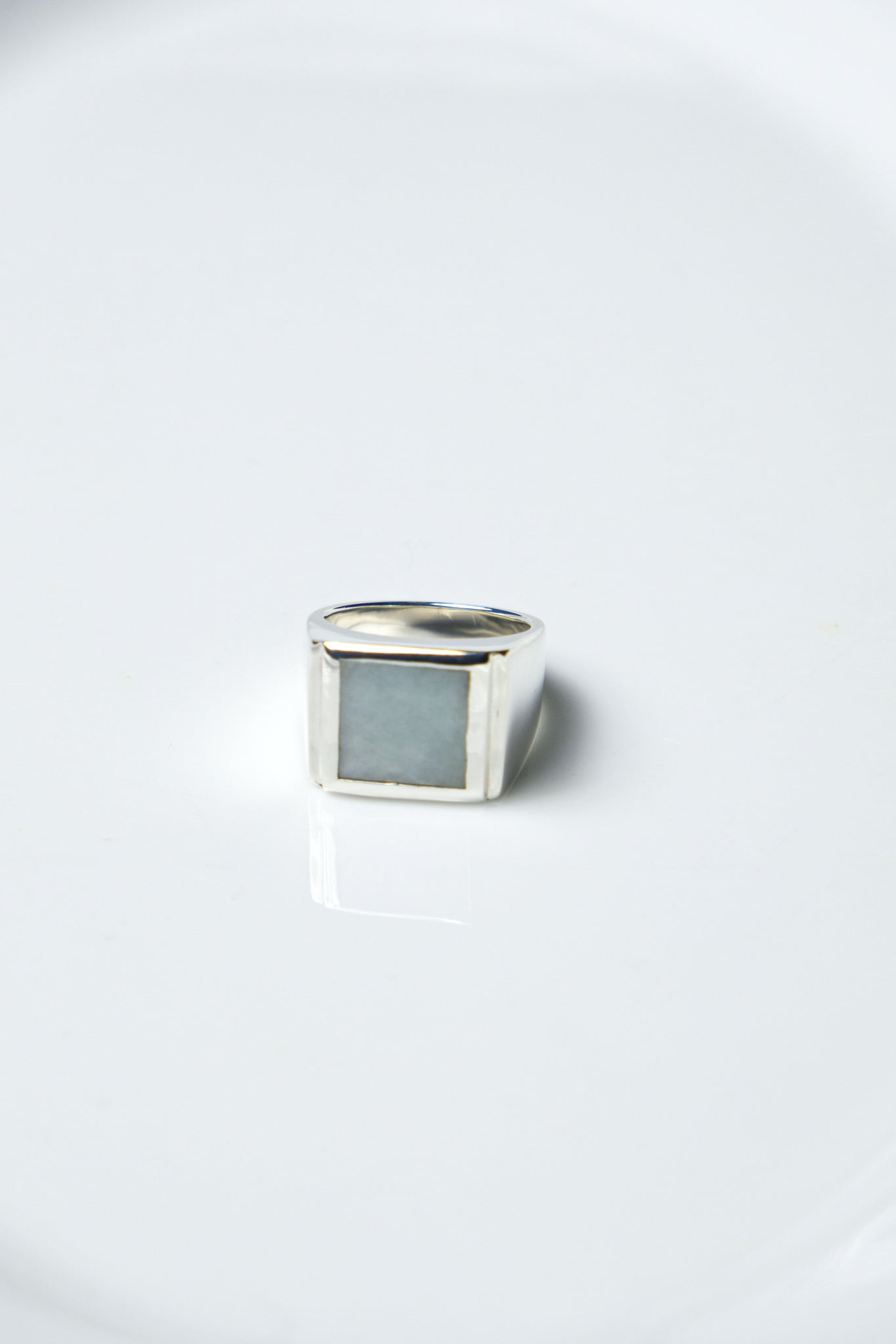 R.ALAGAN "GRAND FATHER RING/JADEITE/SILVER"