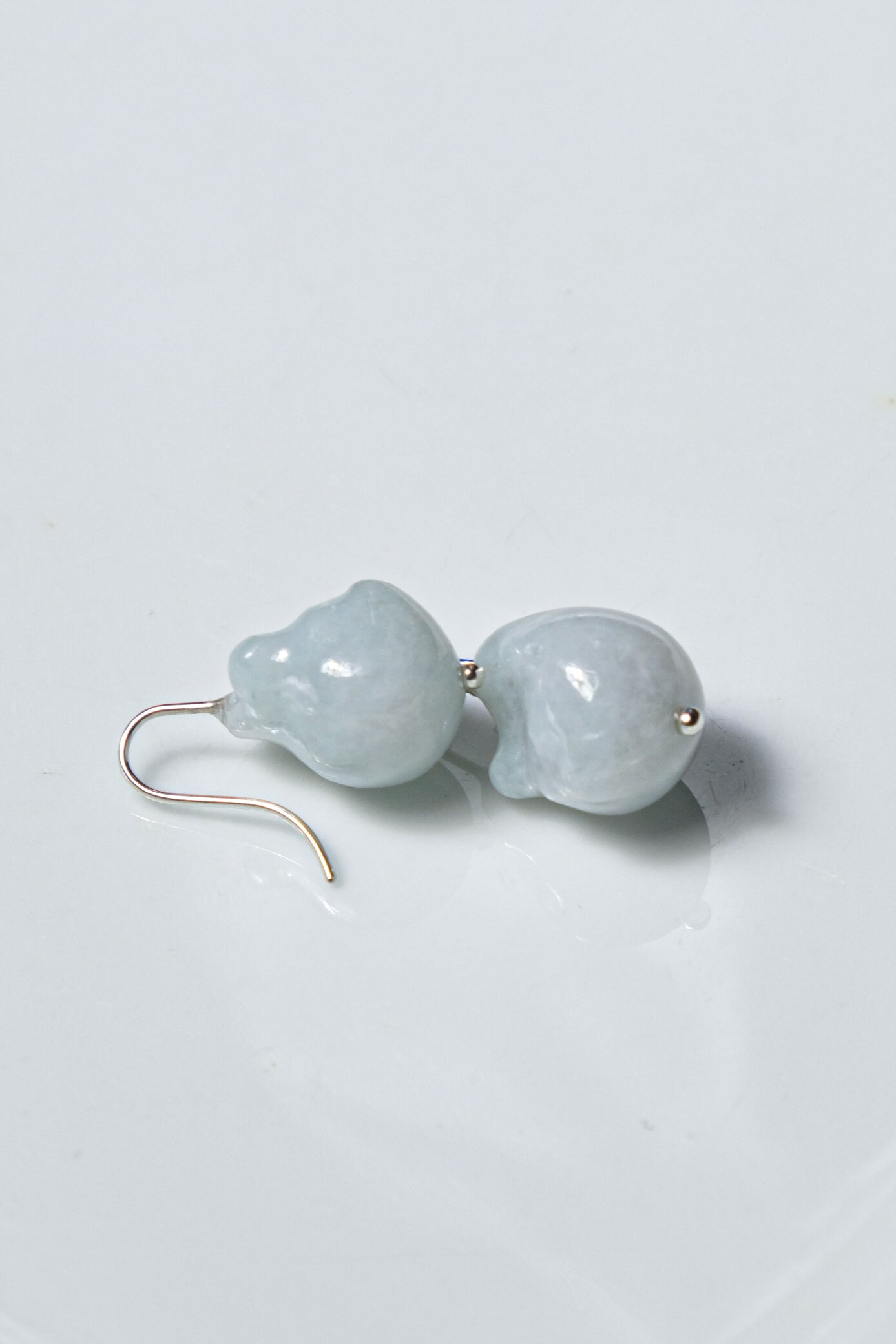 R.ALAGAN　DISTORTED STONE EARRINGS　ピアス R.ALAGAN 