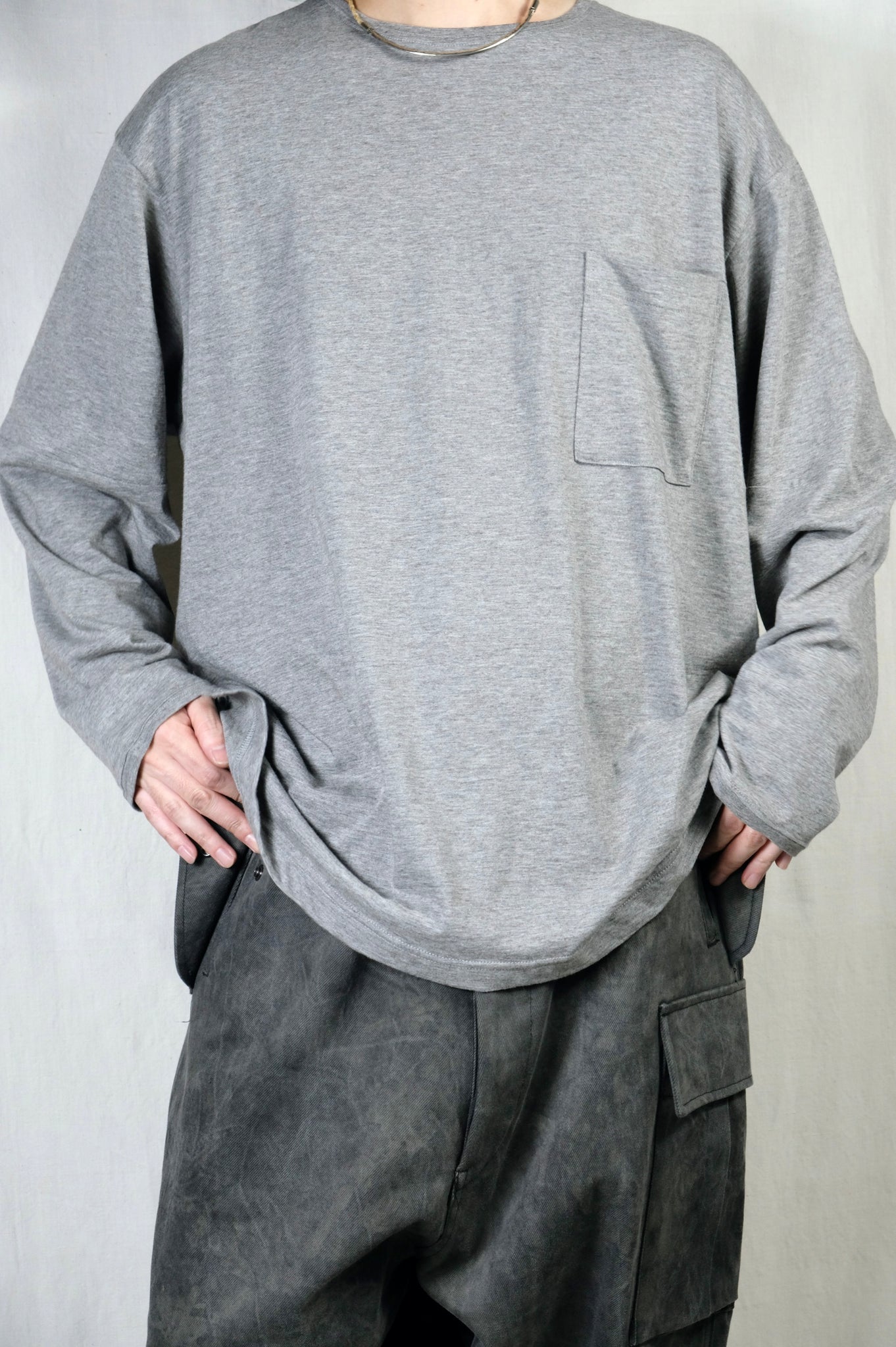 rdv o globe "JAZZ LS TS. / GREY"
