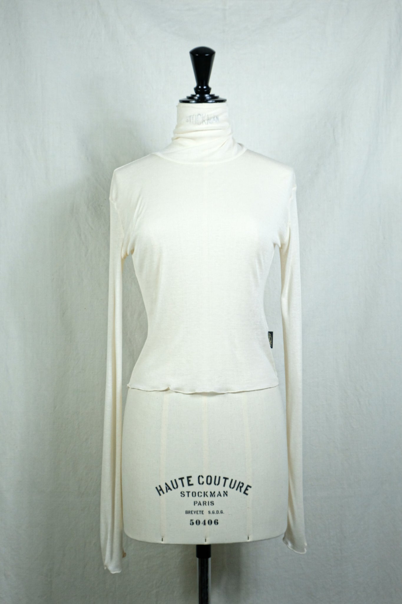 PHOTOCOPIEU "CROPPED SHEER TOP / TABITHA / IVORY"