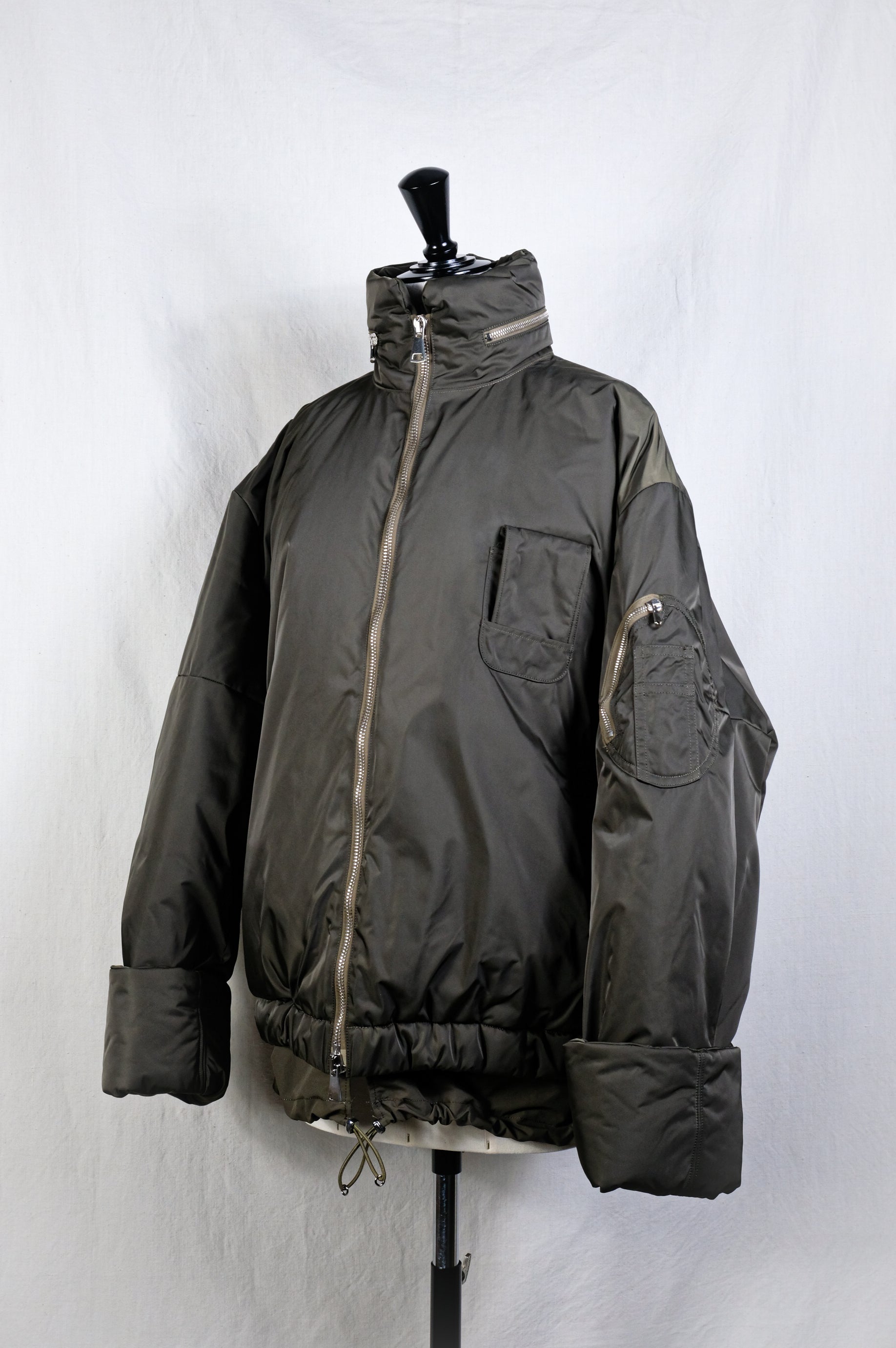 PHOTOCOPIEU Padded Flight Jacket ブラック PHOTOCOPIEU Padded Flight Jacket ブラック