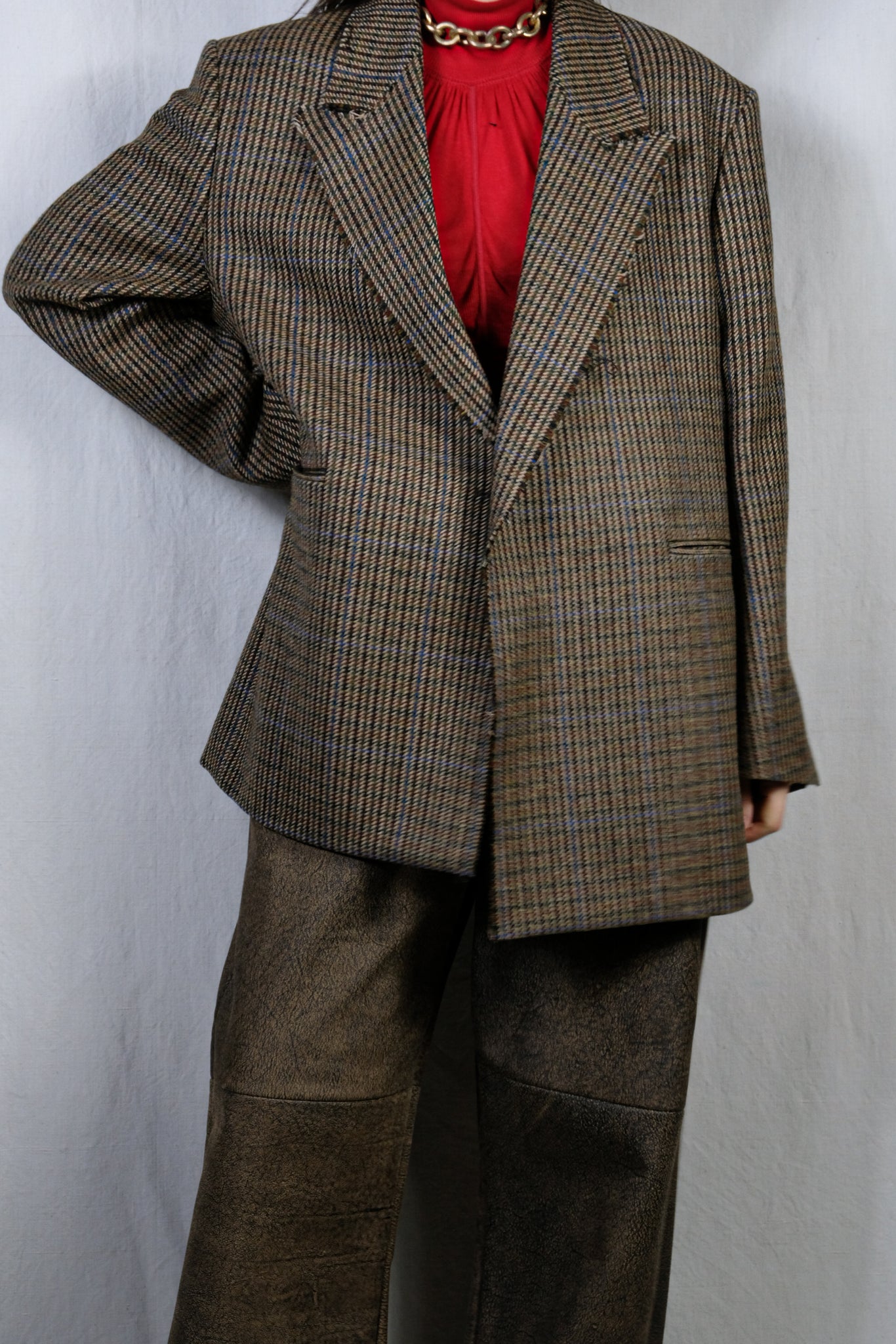 CURRENTAGE "BRIT TWEED JACKET"