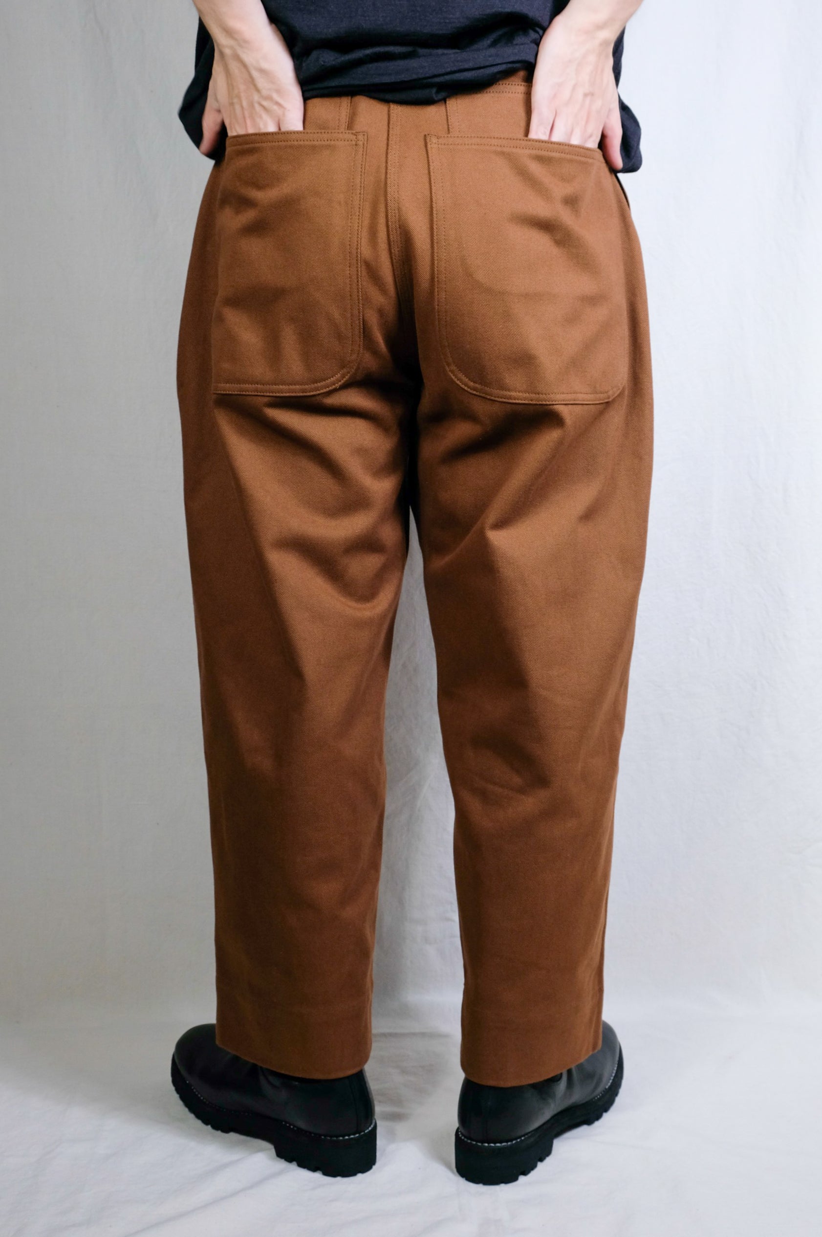 TUKI◇Combat Pants Katsuraghi Drill/ボトム/2/コットン/BLU/0145