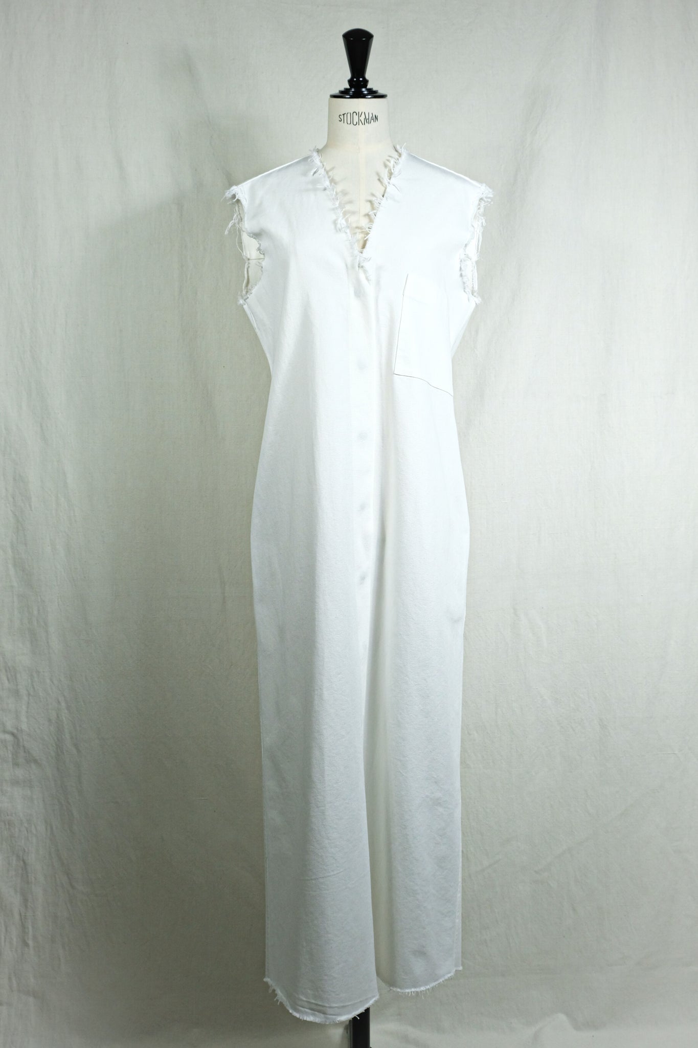 Gabriela Coll Garments " NO.90 CANVAS SLEEVELESS DRESS"