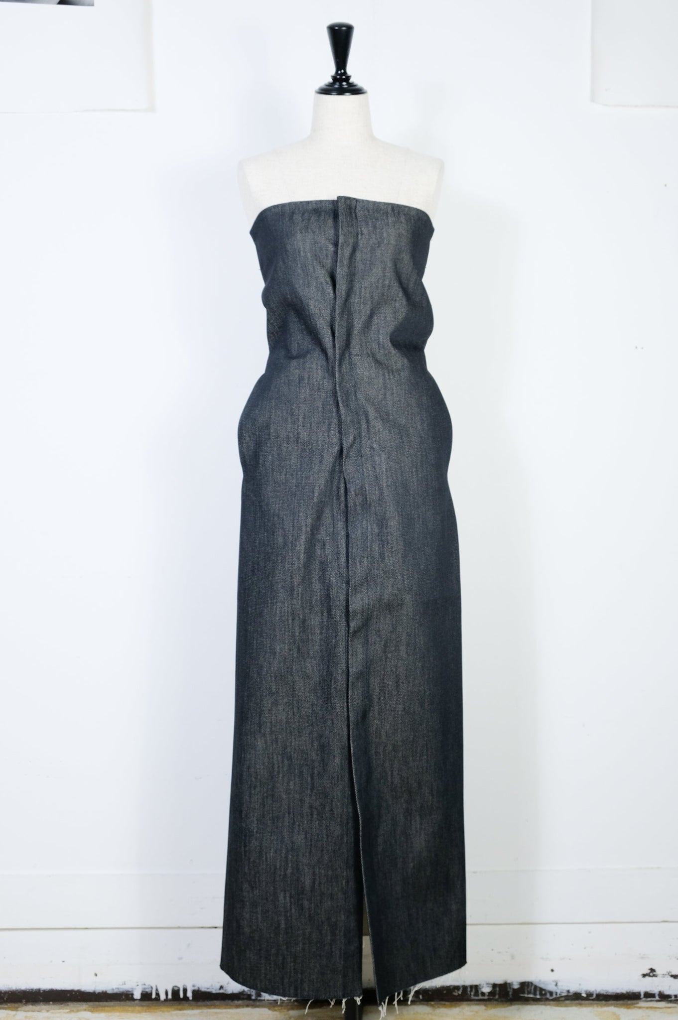 Gabriela Coll Garments "NO.226 DENIM SNAP DRESS"
