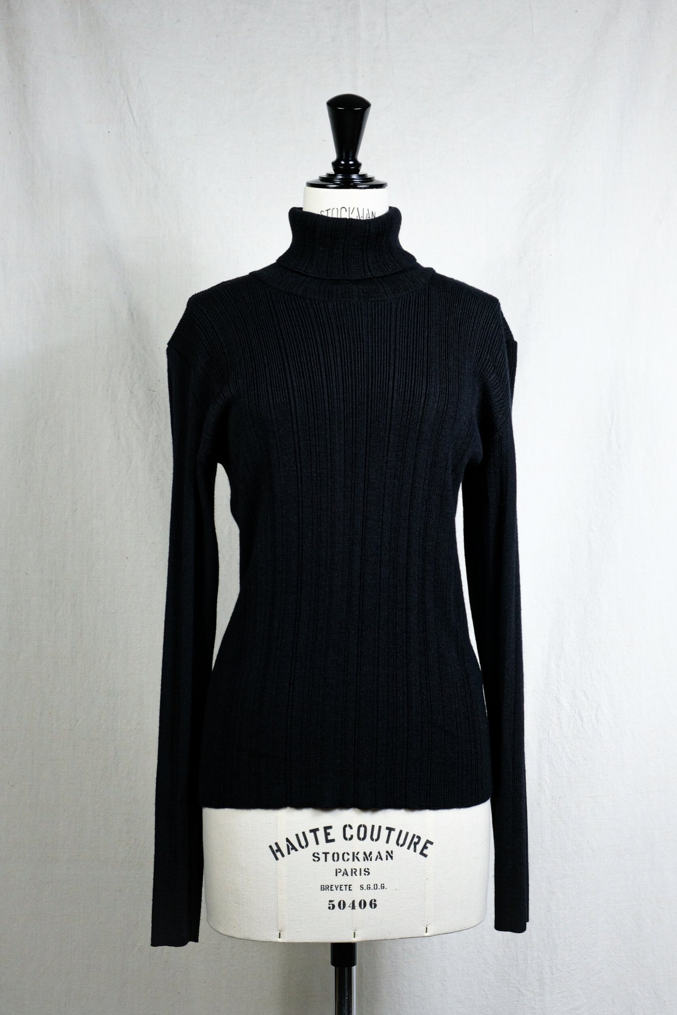 PHOTOCOPIEU "RONDOME RIB JUMPER(SLOANE)BLACK"