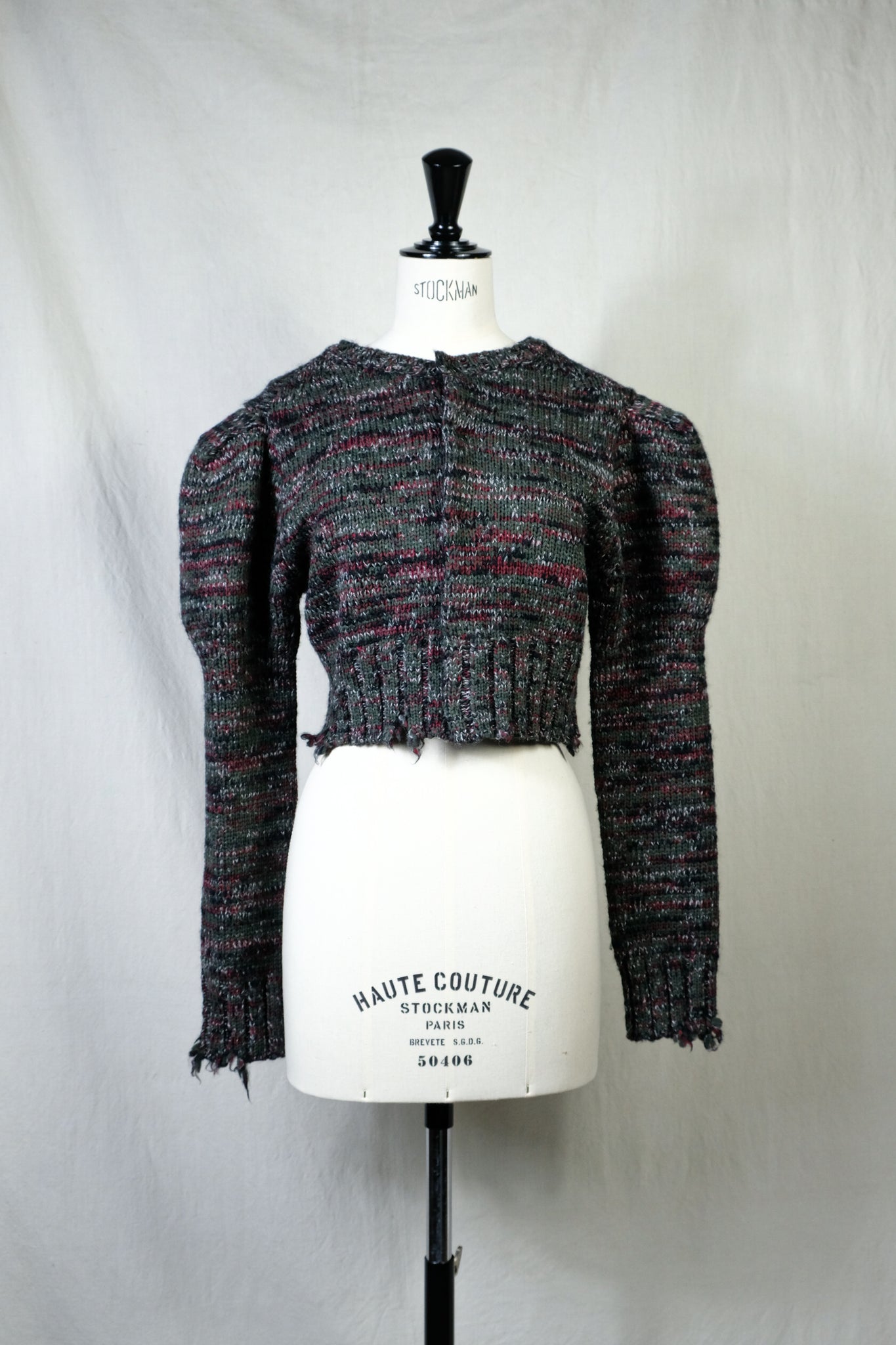 CURRENTAGE"MIX YARN KNIT TOP"