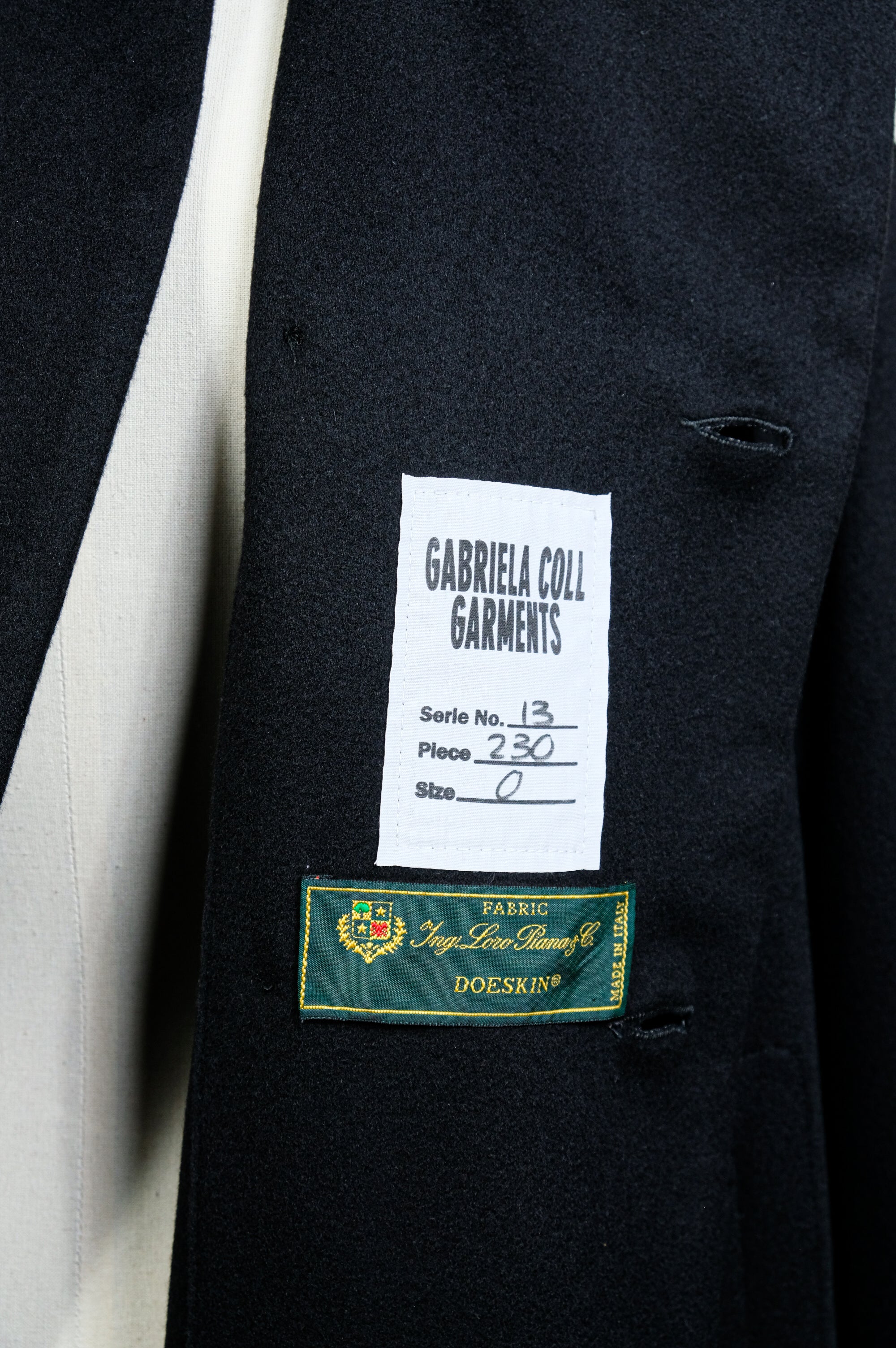 1週間限定　GABRIERA COLL GARMENTS 　ロロピアーナコート GABRIELA COLL GARMENTS】-Series No.13- #2 | MAIDENS SHOP