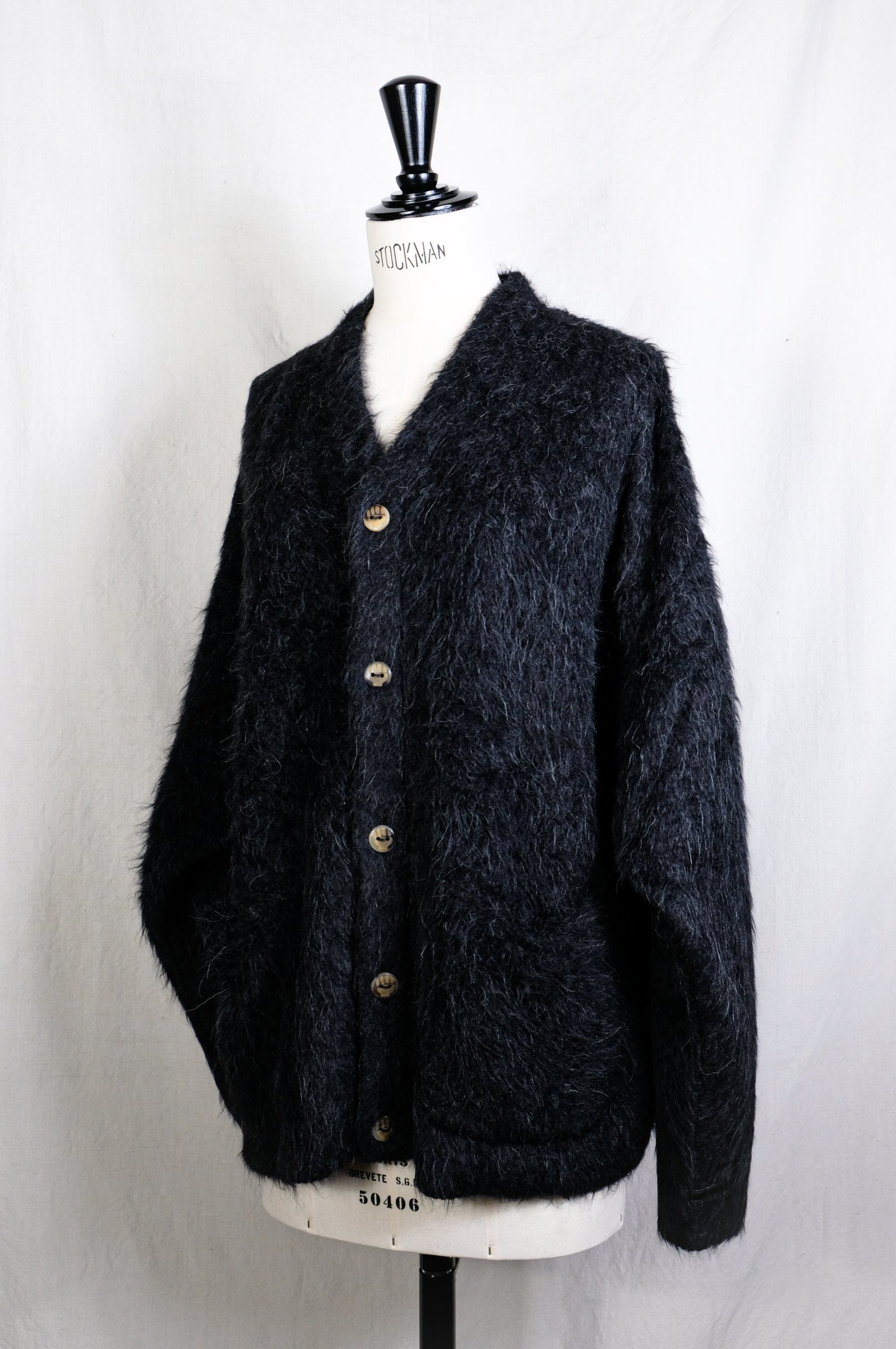 THE INOUE BROTERS SURI CARDIGAN black 黒 【公式通販】