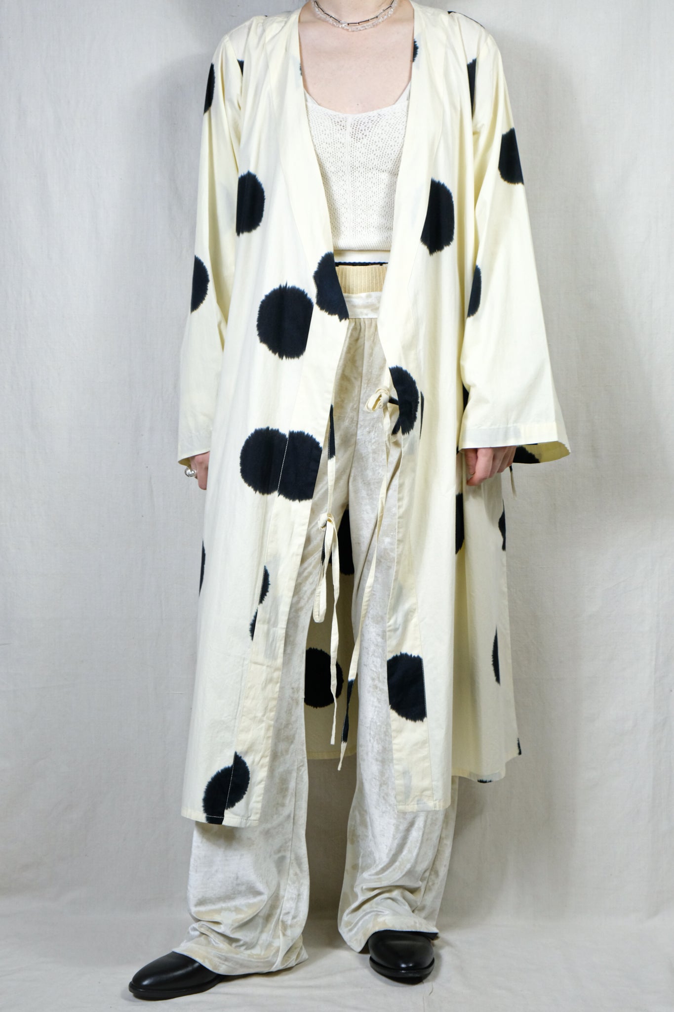 PHOTOCOPIEU "WIDE LEG PANTS / CONSOLATA / BEIGE"