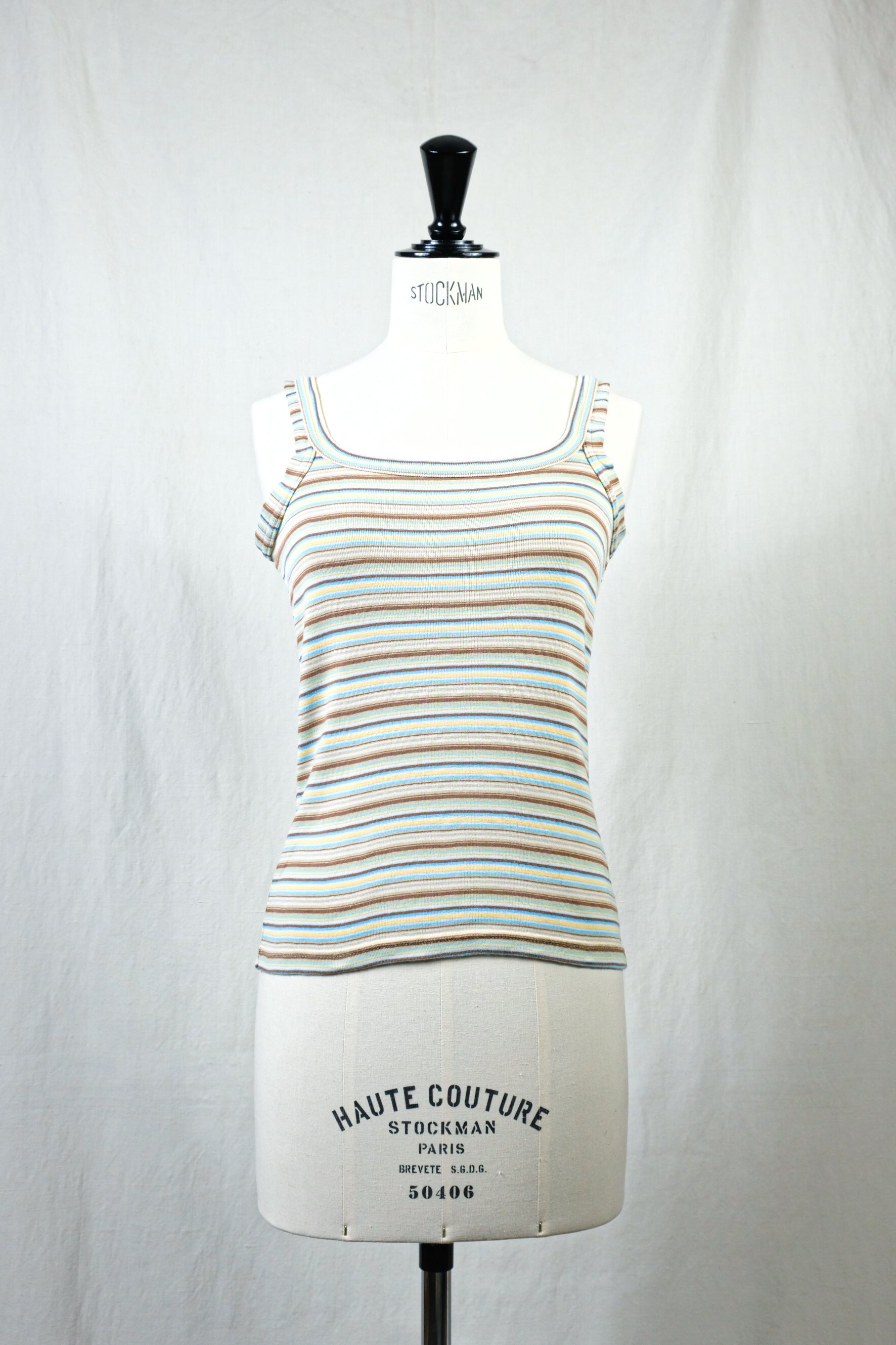 トップス FUMIKA UCHIDA MULTICOLOR STRIPE CAMISOLE DSCF5092_45709ead-26ff-4f6c-